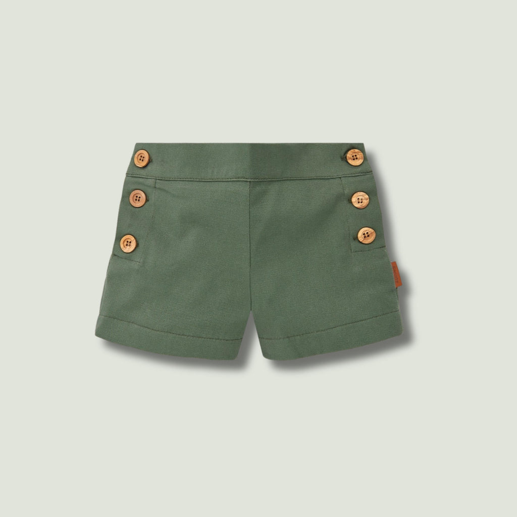 Bermuda de niño verde Cocote & Charanga