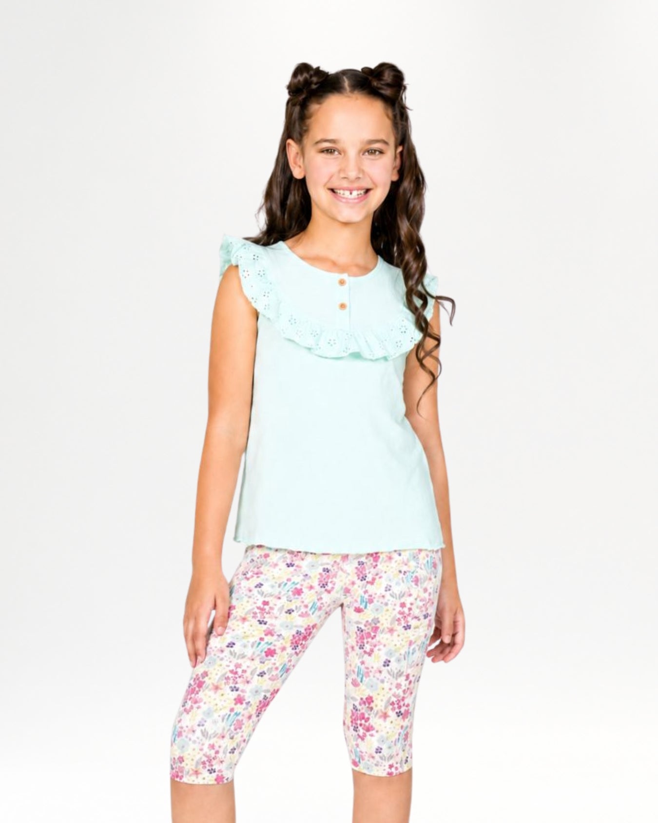 Girl's printed leggings