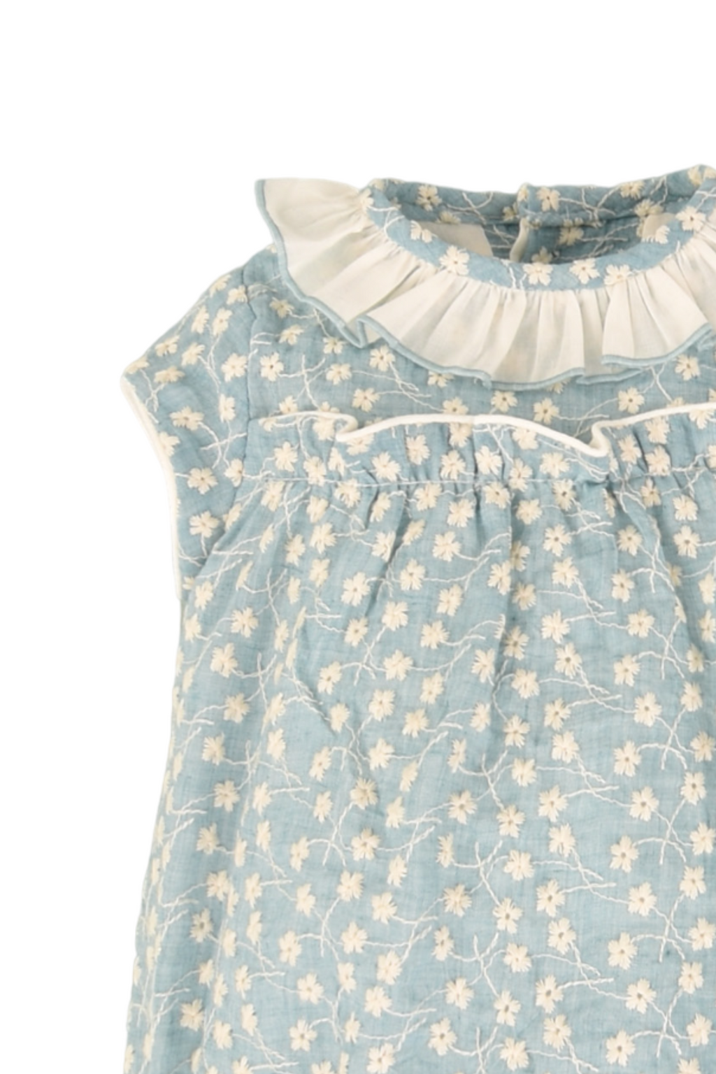 Pelele de bebé azul Cocote & Charanga VERANO/Charanga