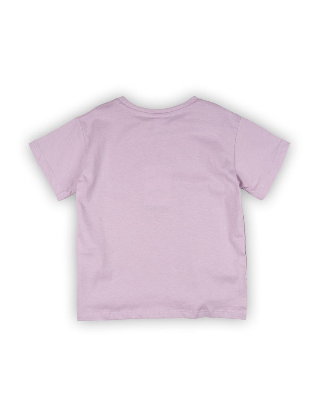 Camiseta de niña morado "good energy"