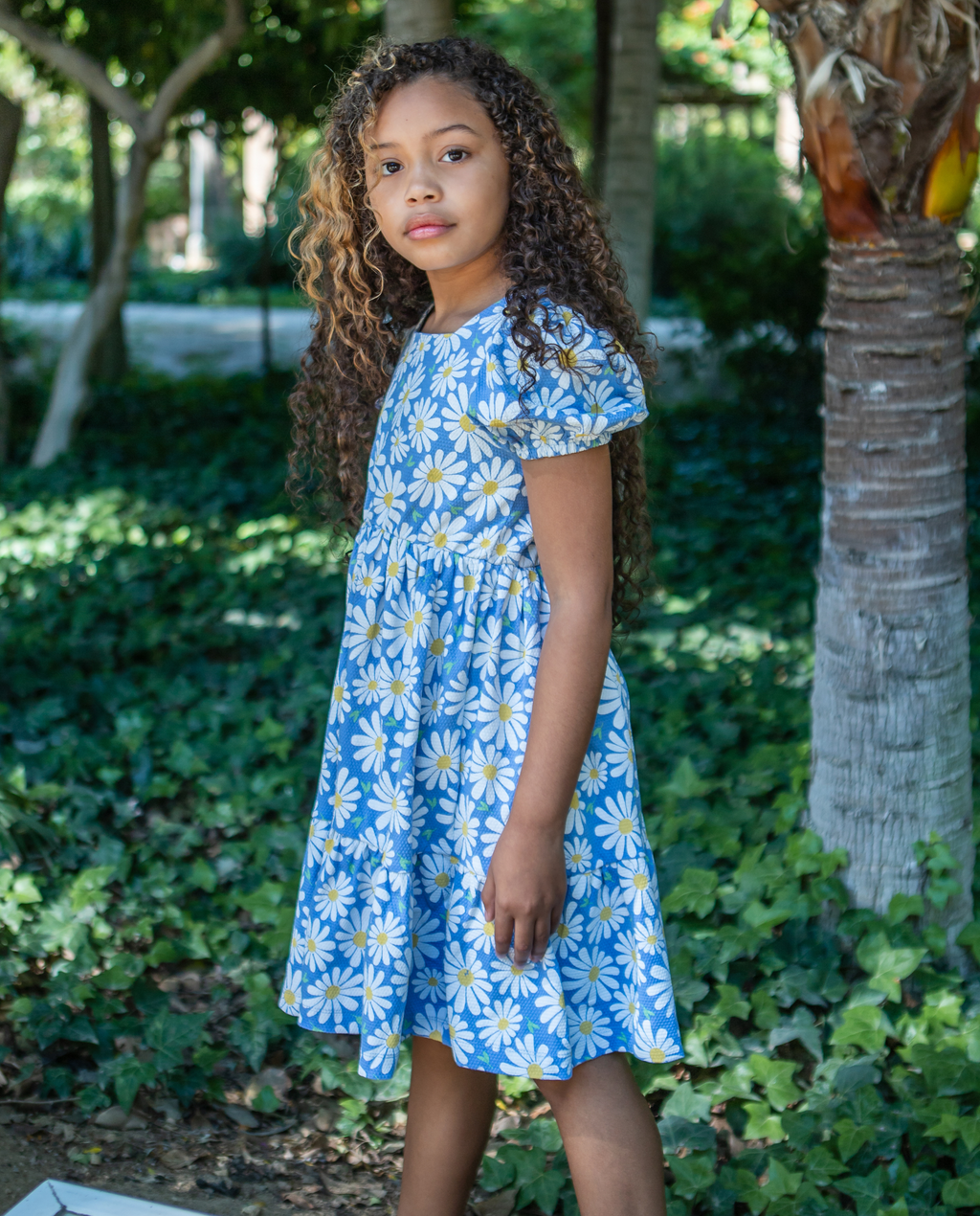 Vestido de niña estampado VERANO/Outlet