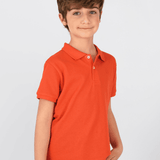 Polo de niño rojo