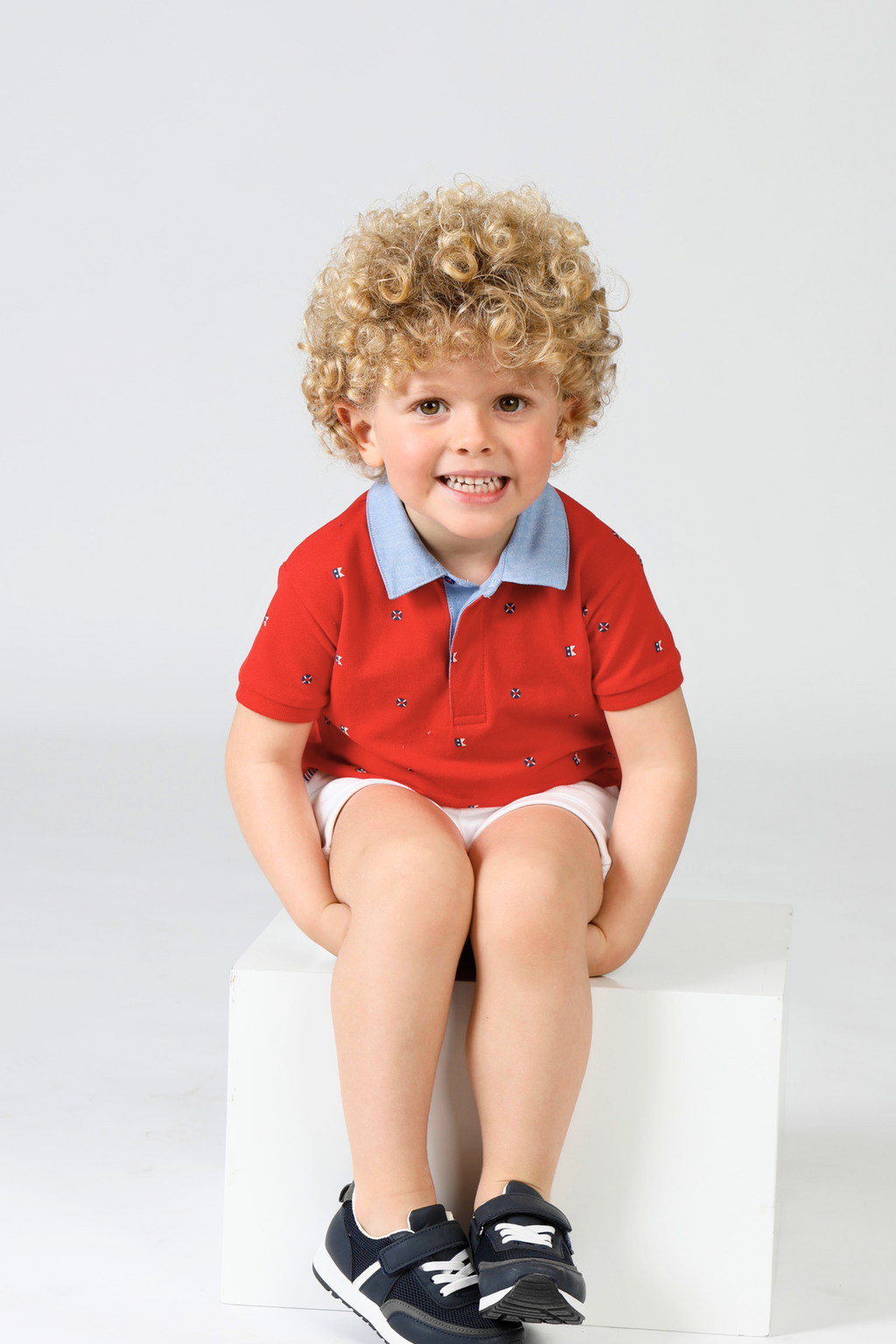 Polo bébé imprimé