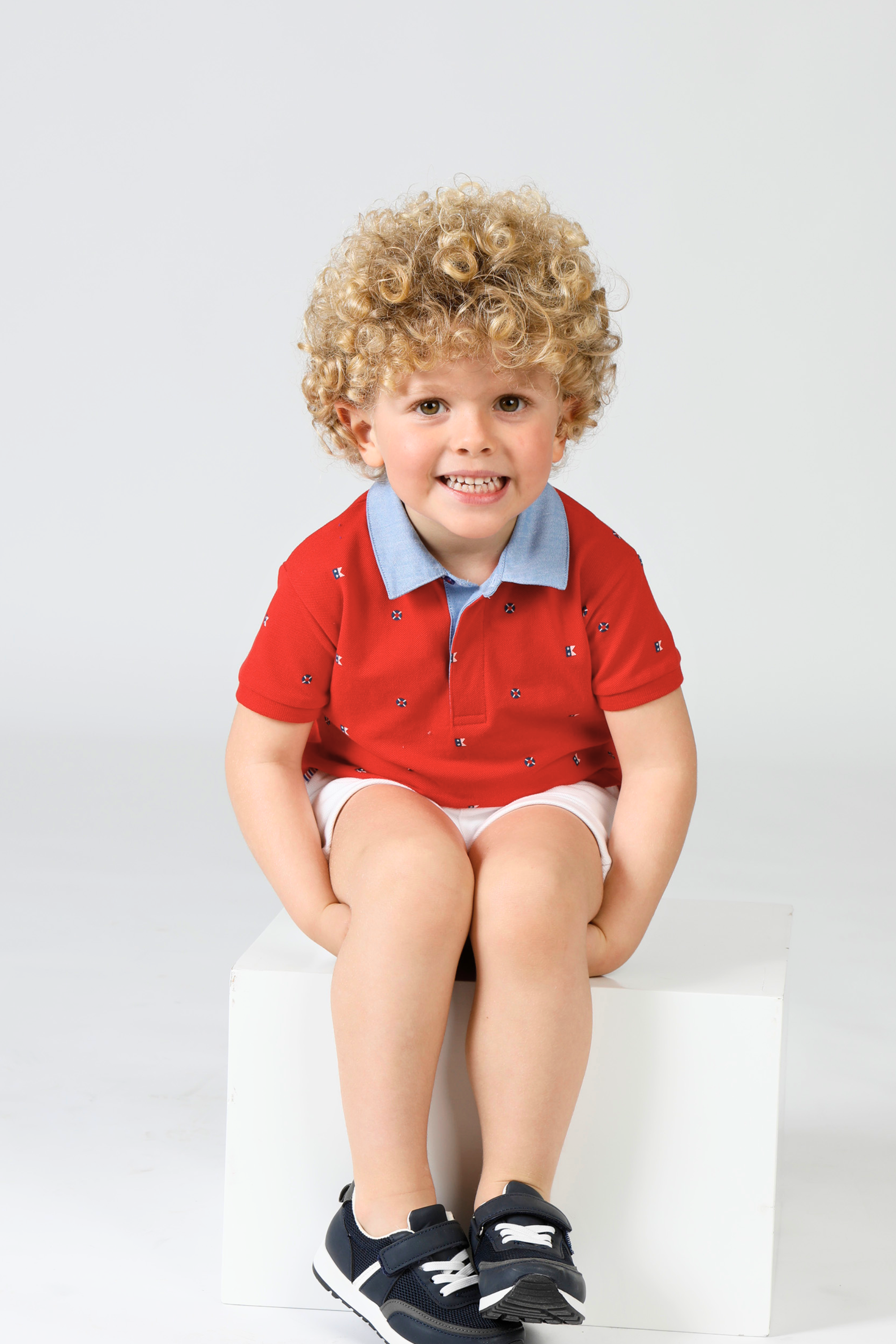 Polo bébé imprimé