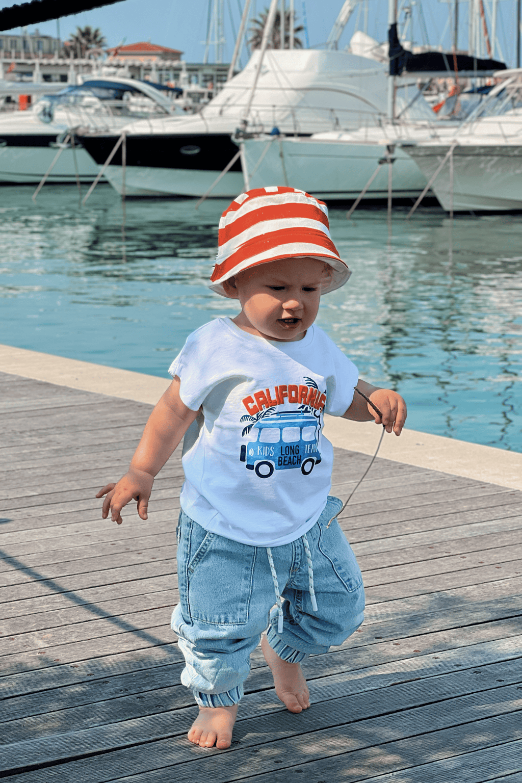 Camiseta de bebé niño color blanco