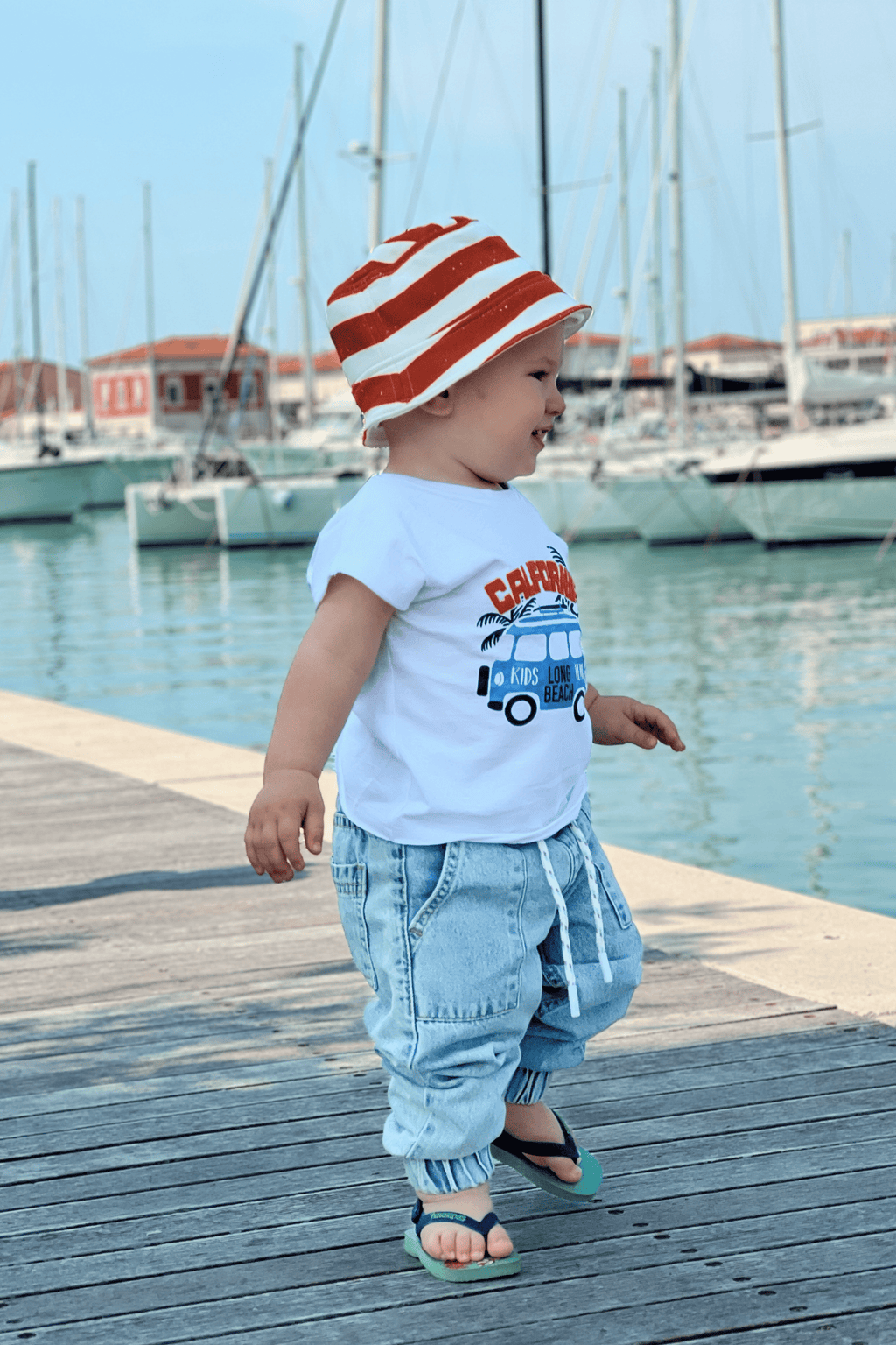 Camiseta de bebé niño color blanco