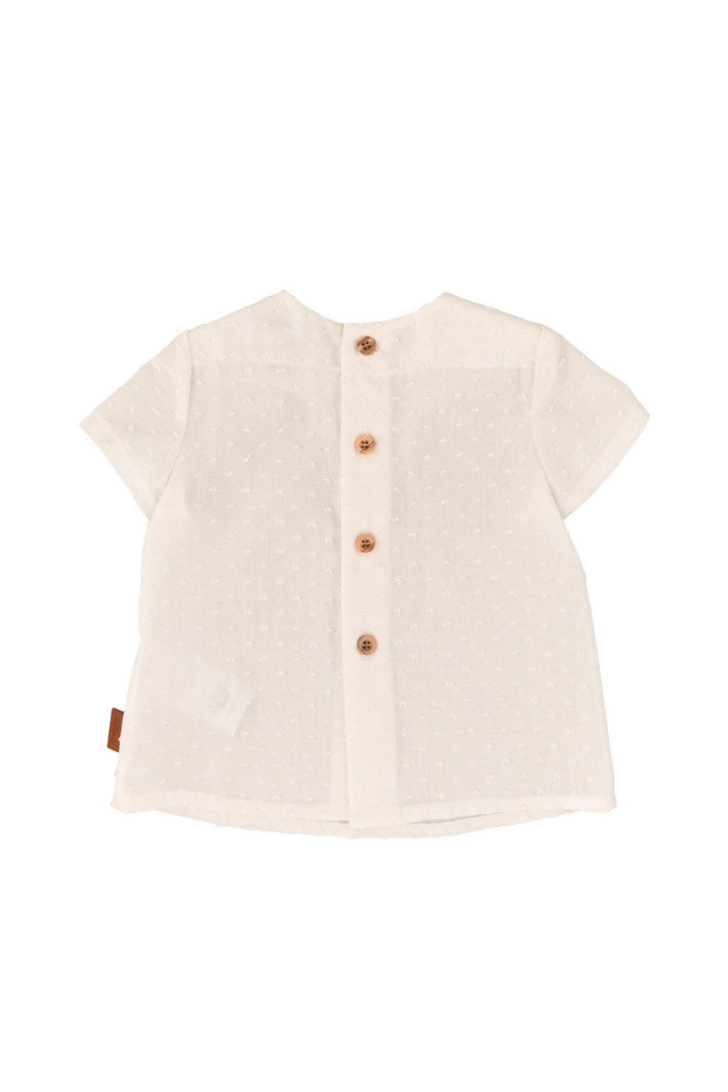 Blusa de bebé crudo Cocote & Charanga VERANO/Charanga