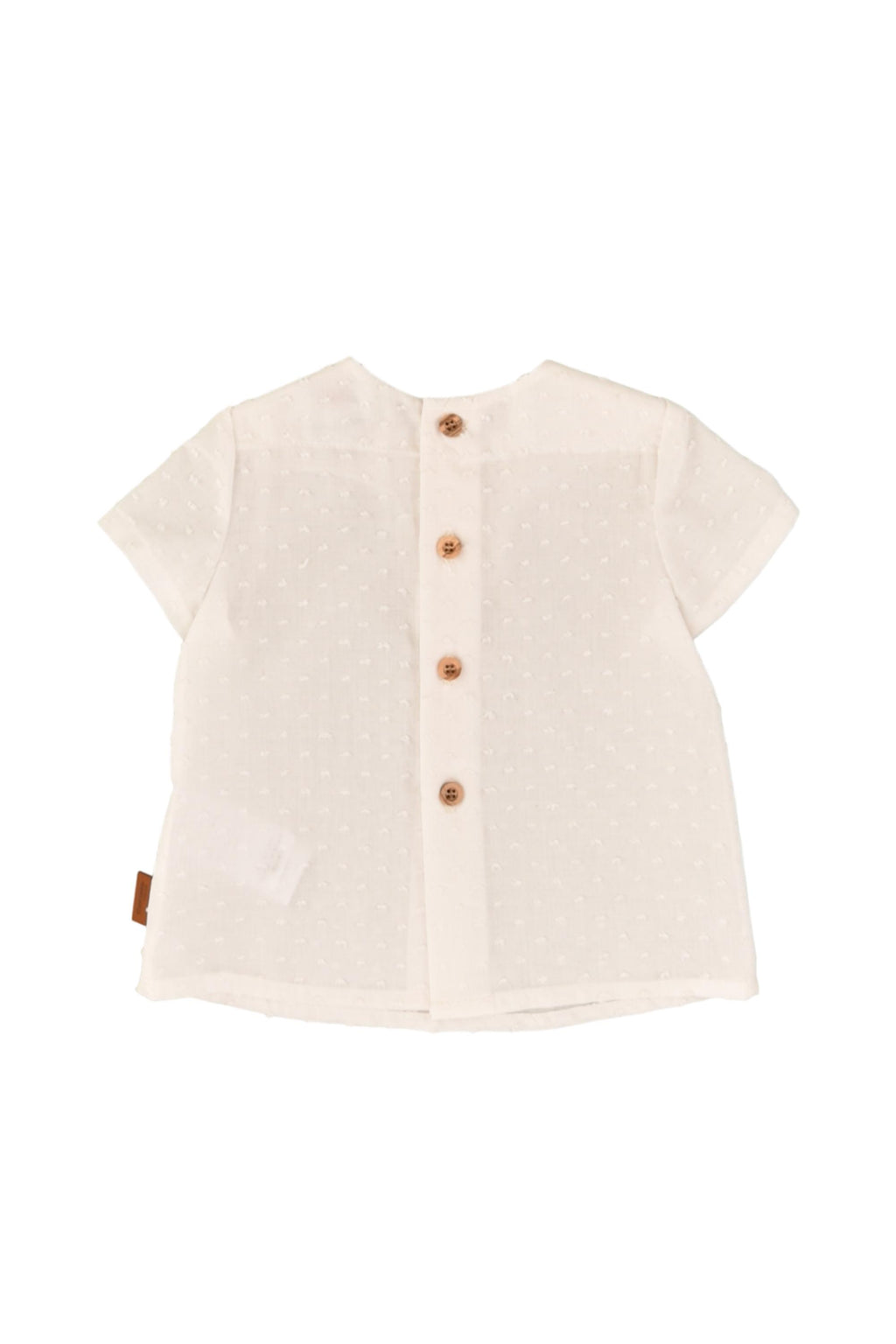 Blusa de bebé crudo Cocote & Charanga VERANO/Charanga