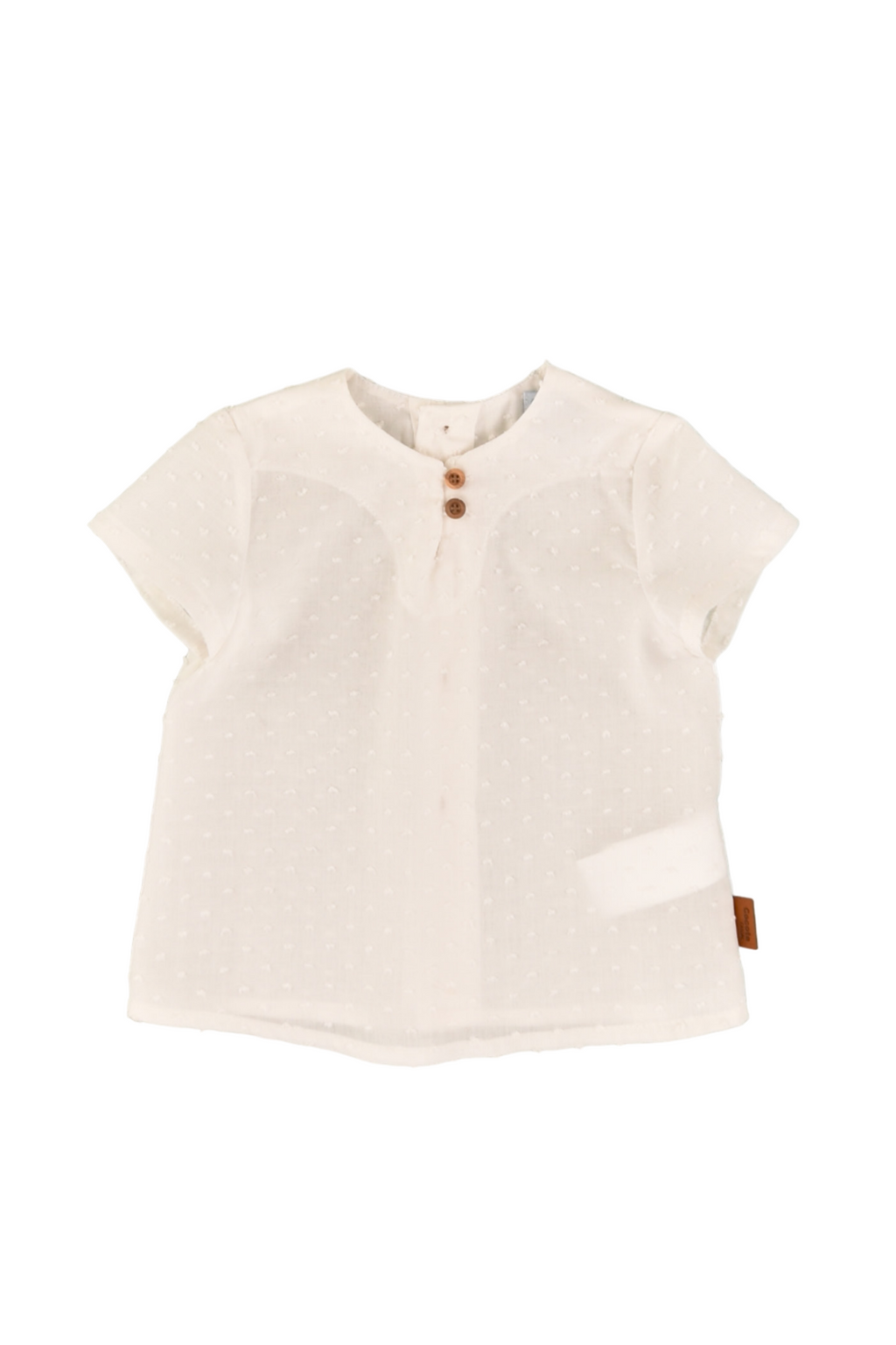 Blusa de bebé crudo Cocote & Charanga VERANO/Charanga