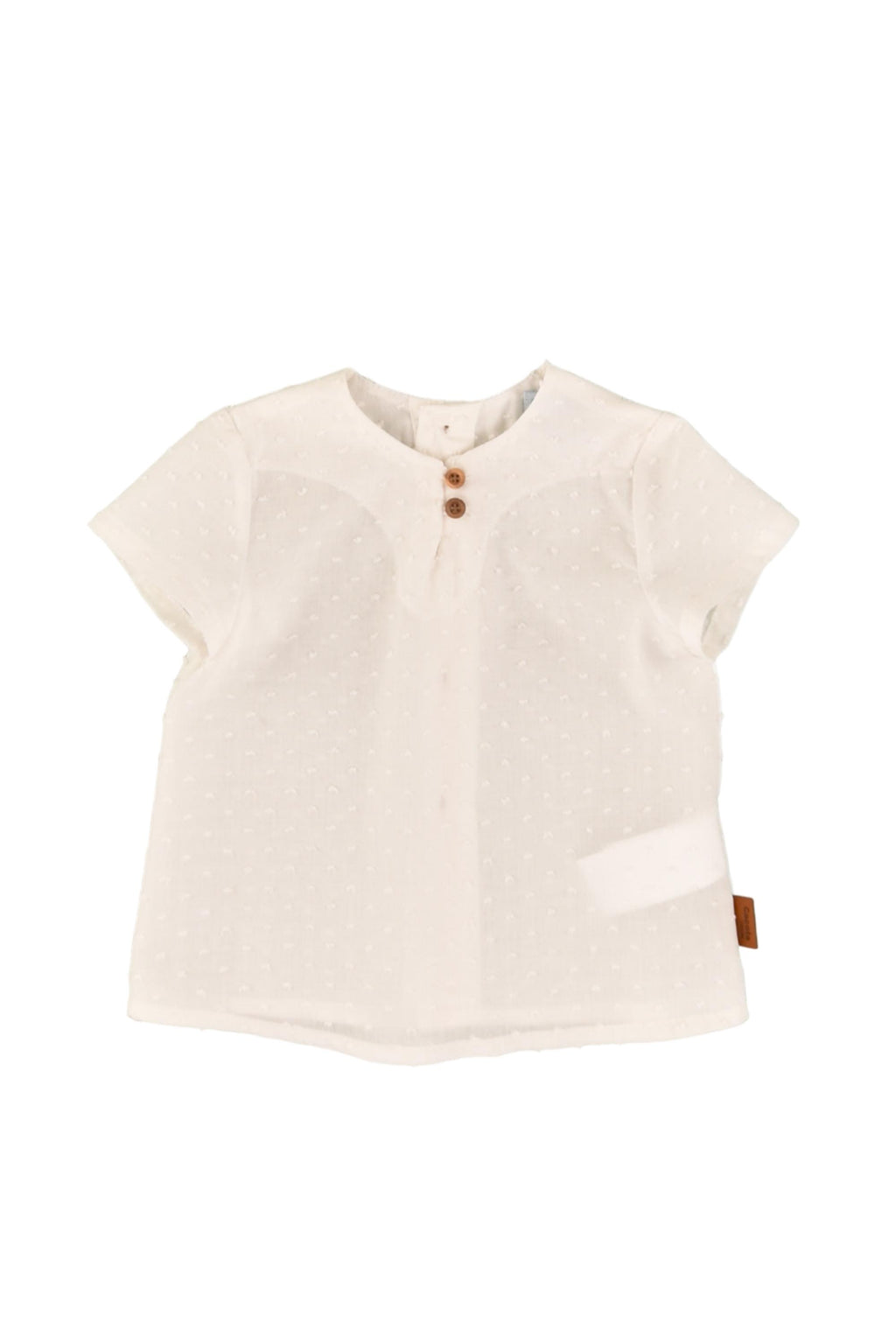 Blusa de bebé crudo Cocote & Charanga VERANO/Charanga