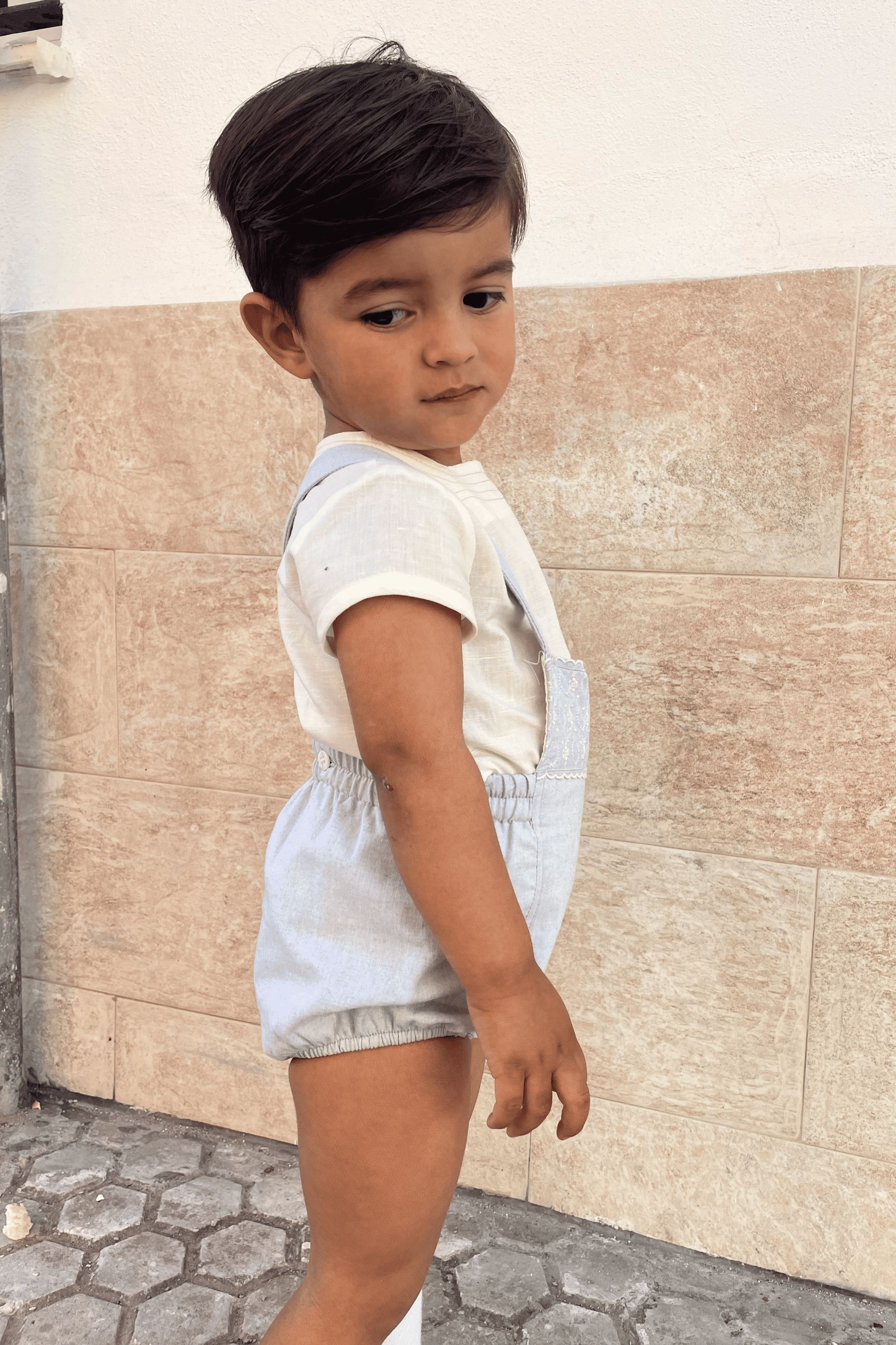 Conjunto de bebé azul Cocote & Charanga