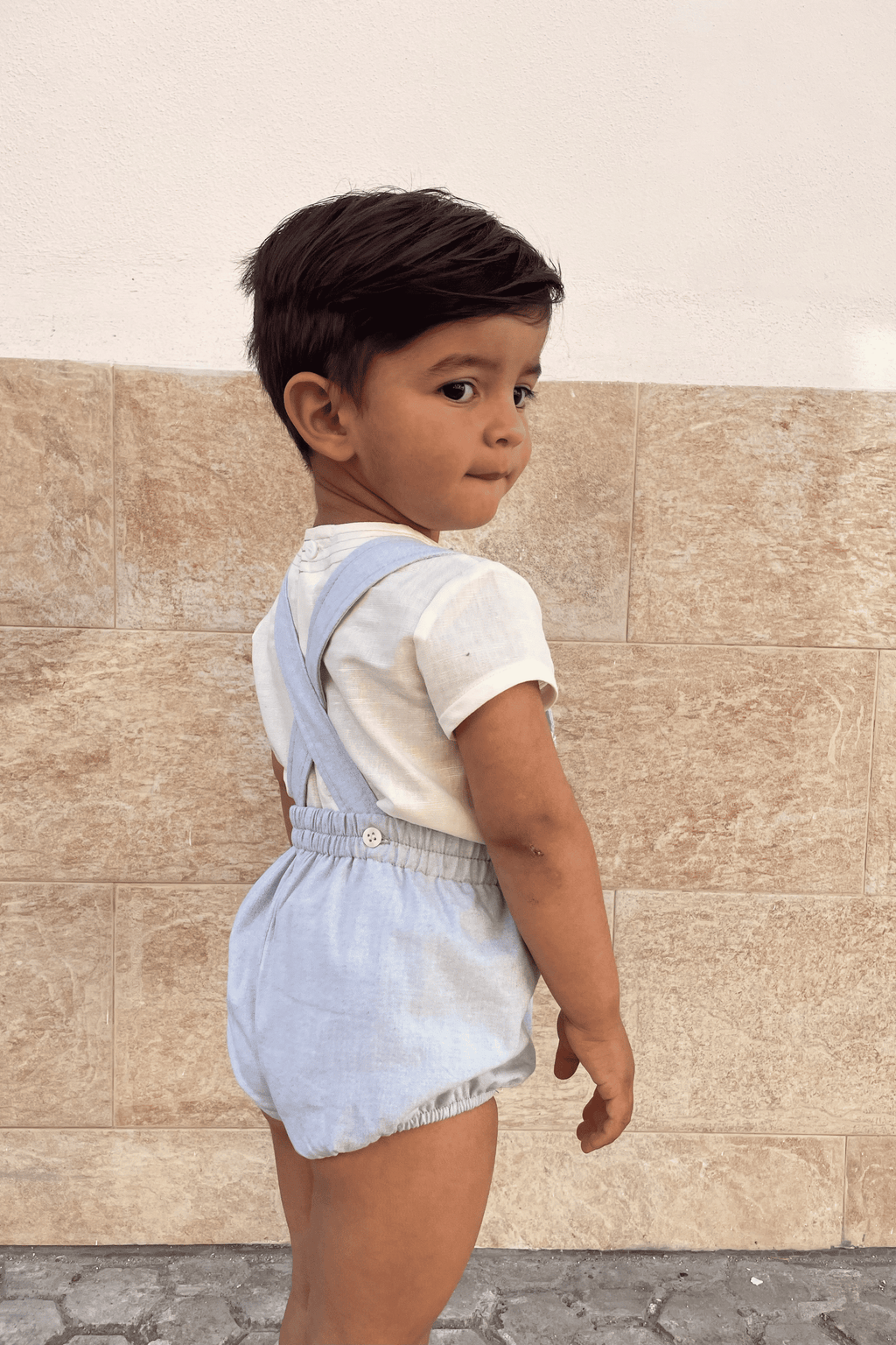 Conjunto de bebé azul Cocote & Charanga