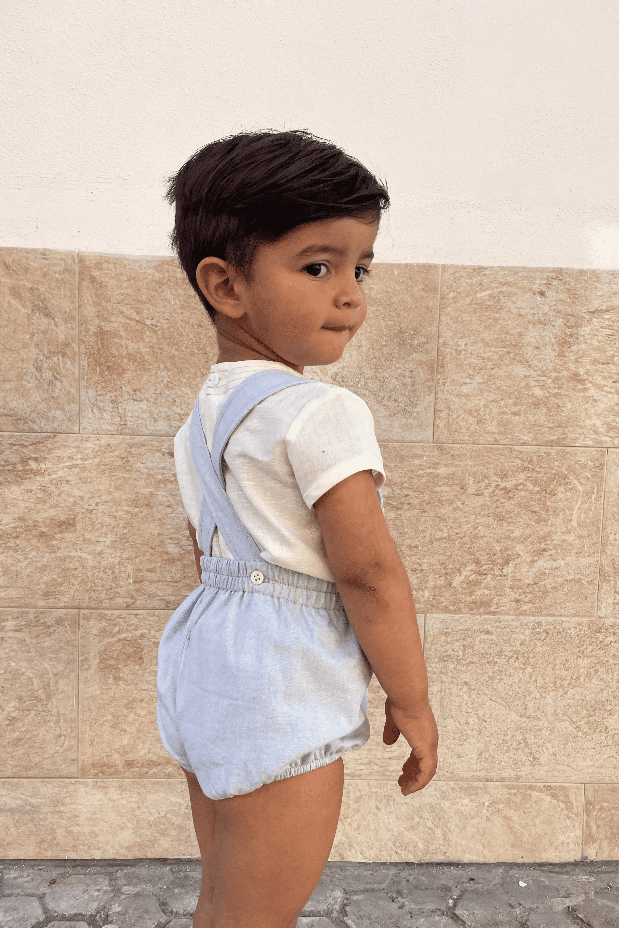 Conjunto de bebé azul Cocote & Charanga