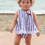 Vestido de bebé listado Cocote & Charanga