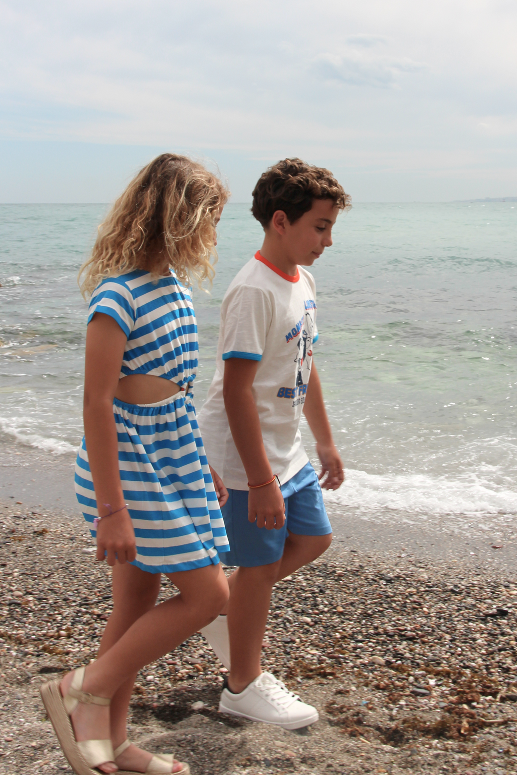 Vestido de niña listado VERANO/Outlet