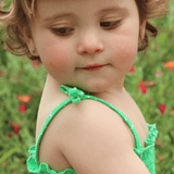Vestido de bebé estampado