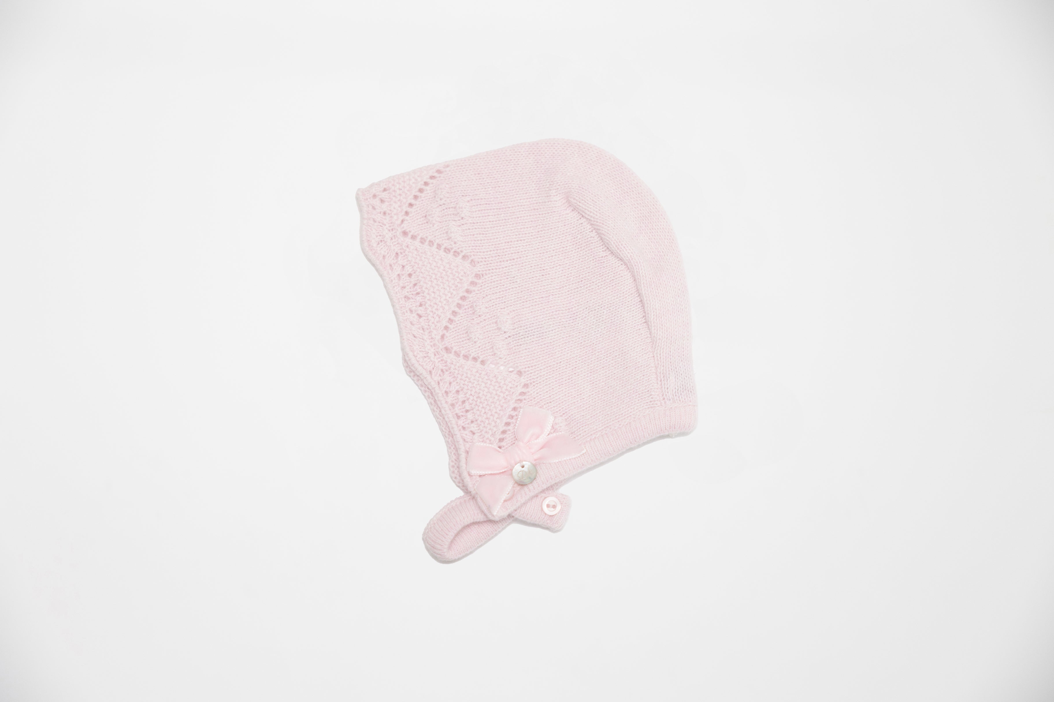 Capota lacito rosa recién nacida | Dr Kid by Charanga