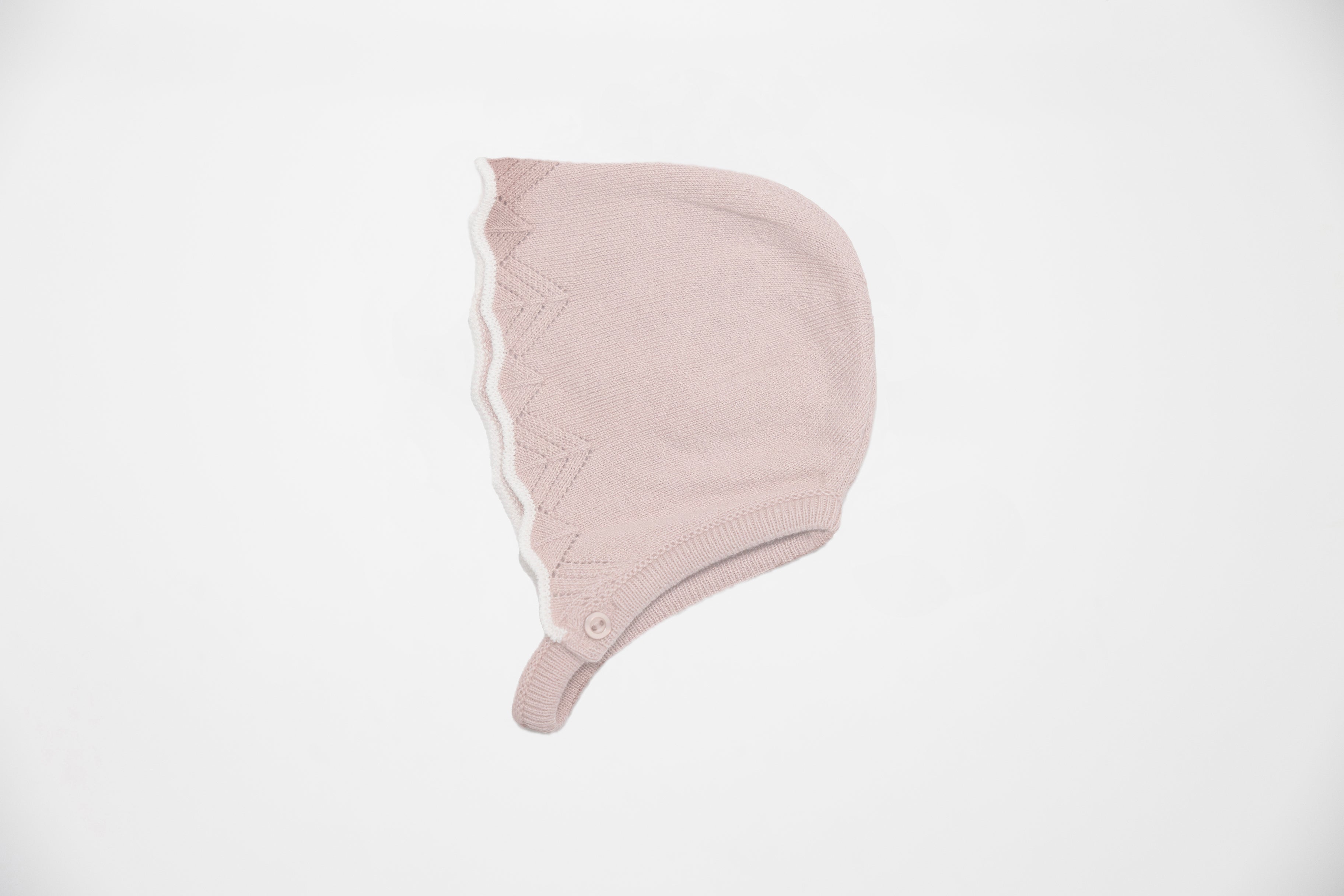 Capota rosa de tricot recién nacida | Dr Kid by Charanga