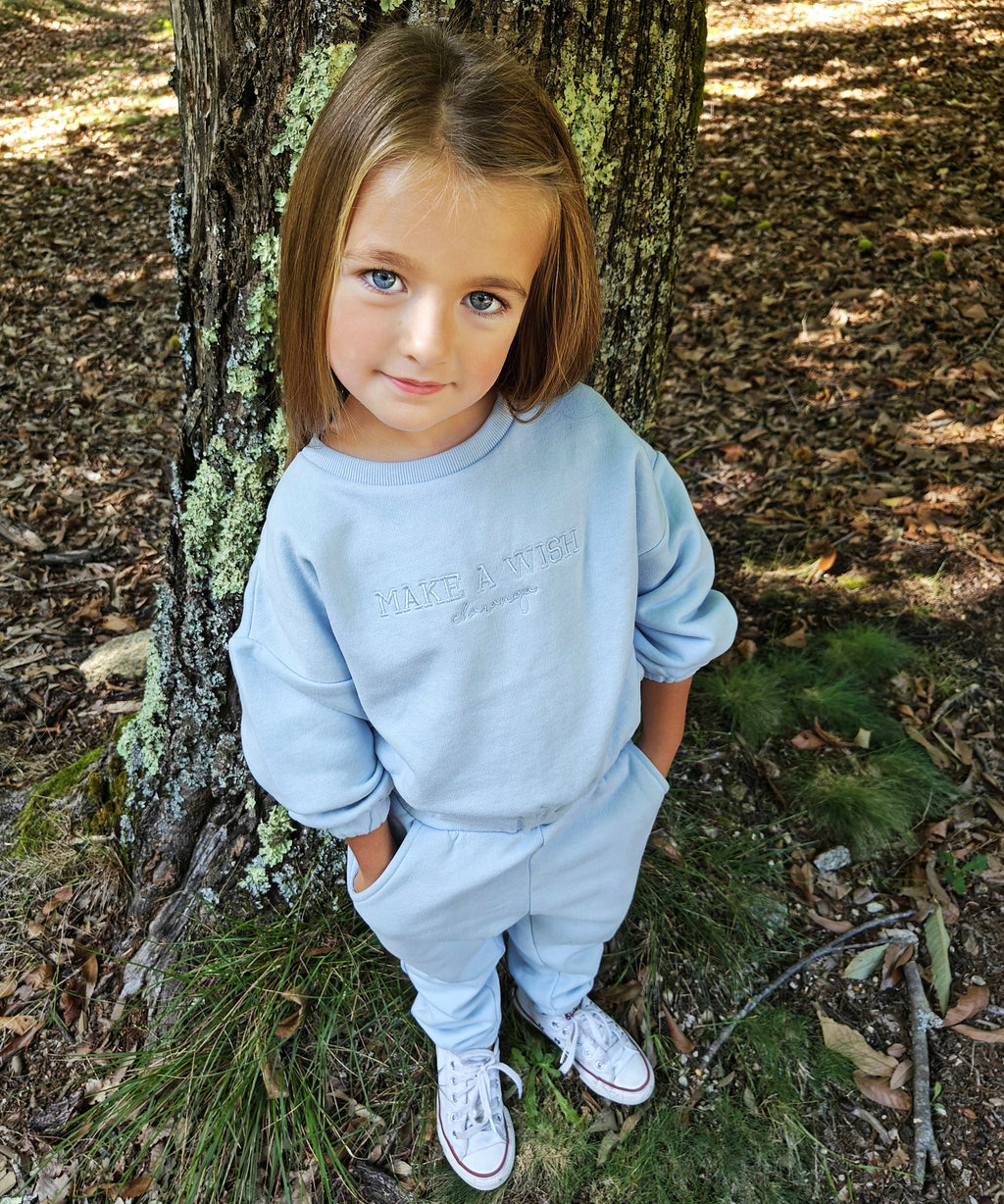 Pantalón de niña celeste Charanga