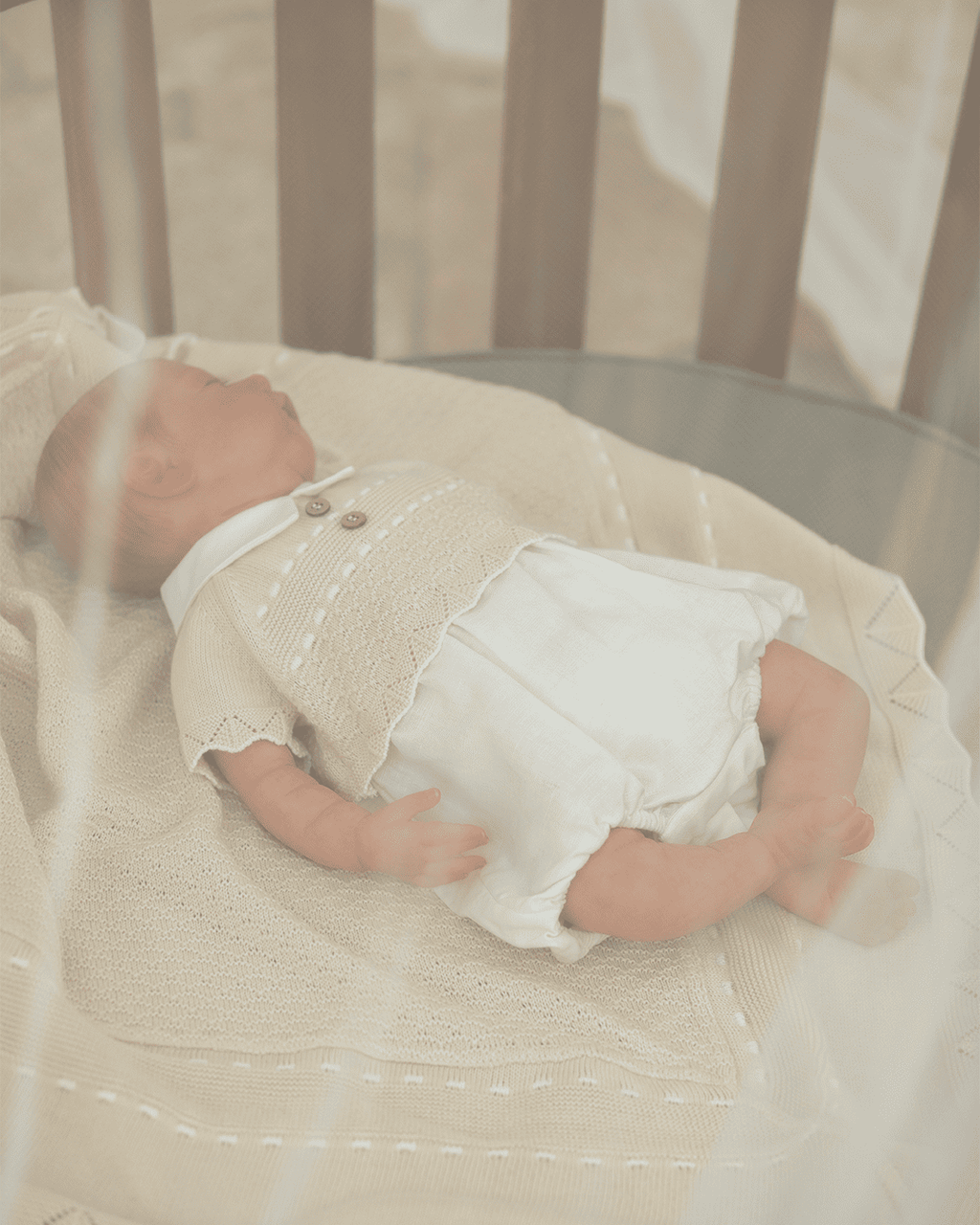 Ranita combinada beige recién nacida | Dr. Kid by Charanga