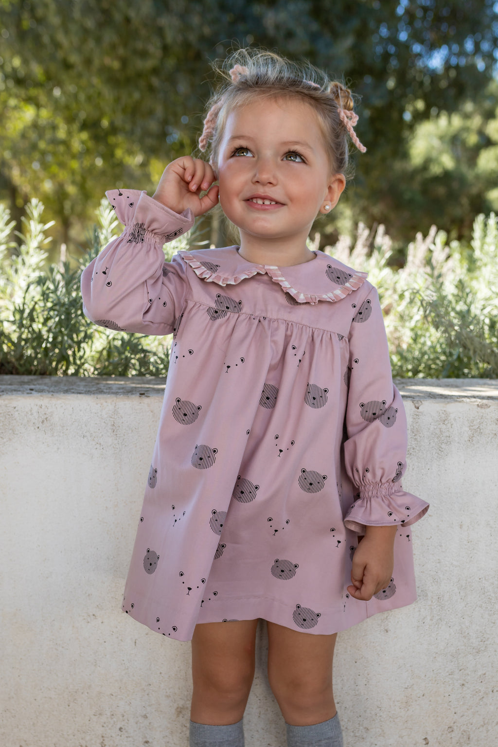 Vestido de bebe rosa Cocote & Charanga Charanga