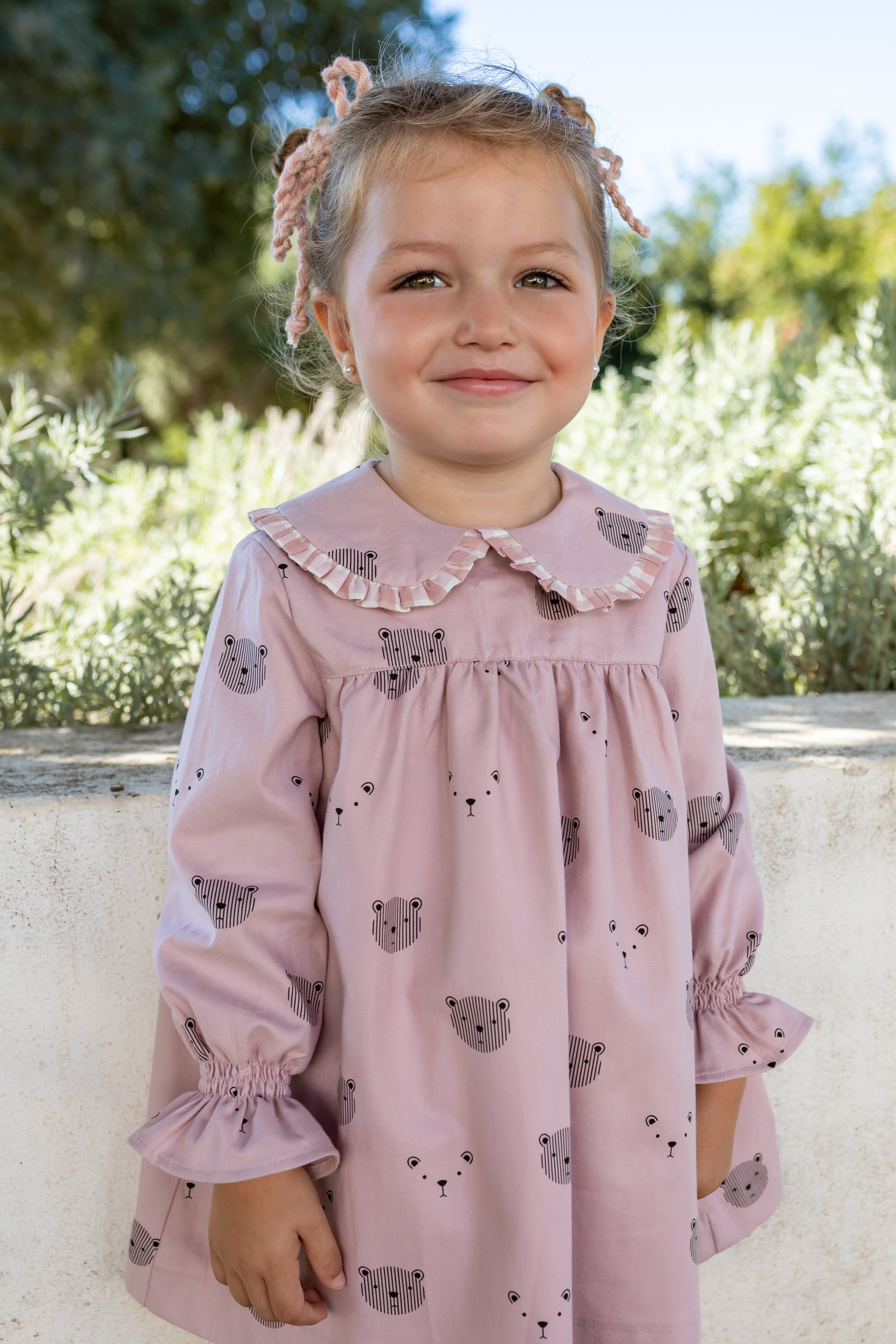 Vestido de bebe rosa Cocote & Charanga Charanga