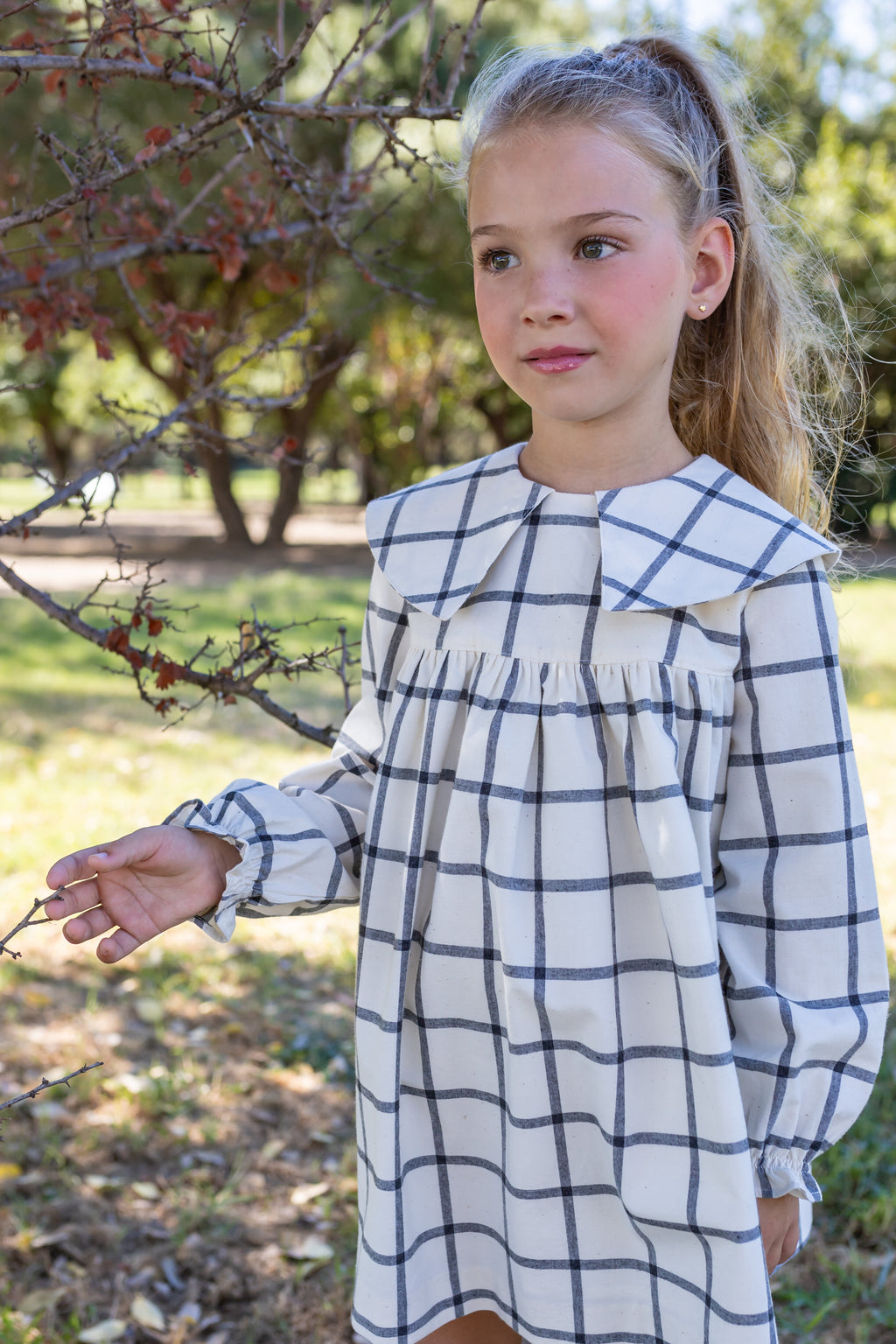 Vestido de niña crudo Cocote & Charanga Charanga