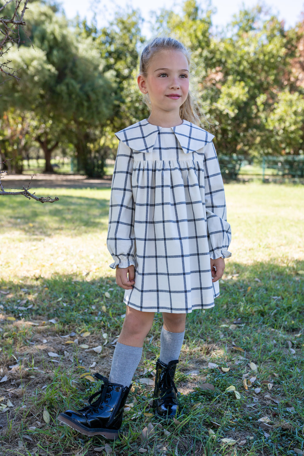 Vestido de niña crudo Cocote & Charanga Charanga