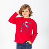 Red boy's t-shirt