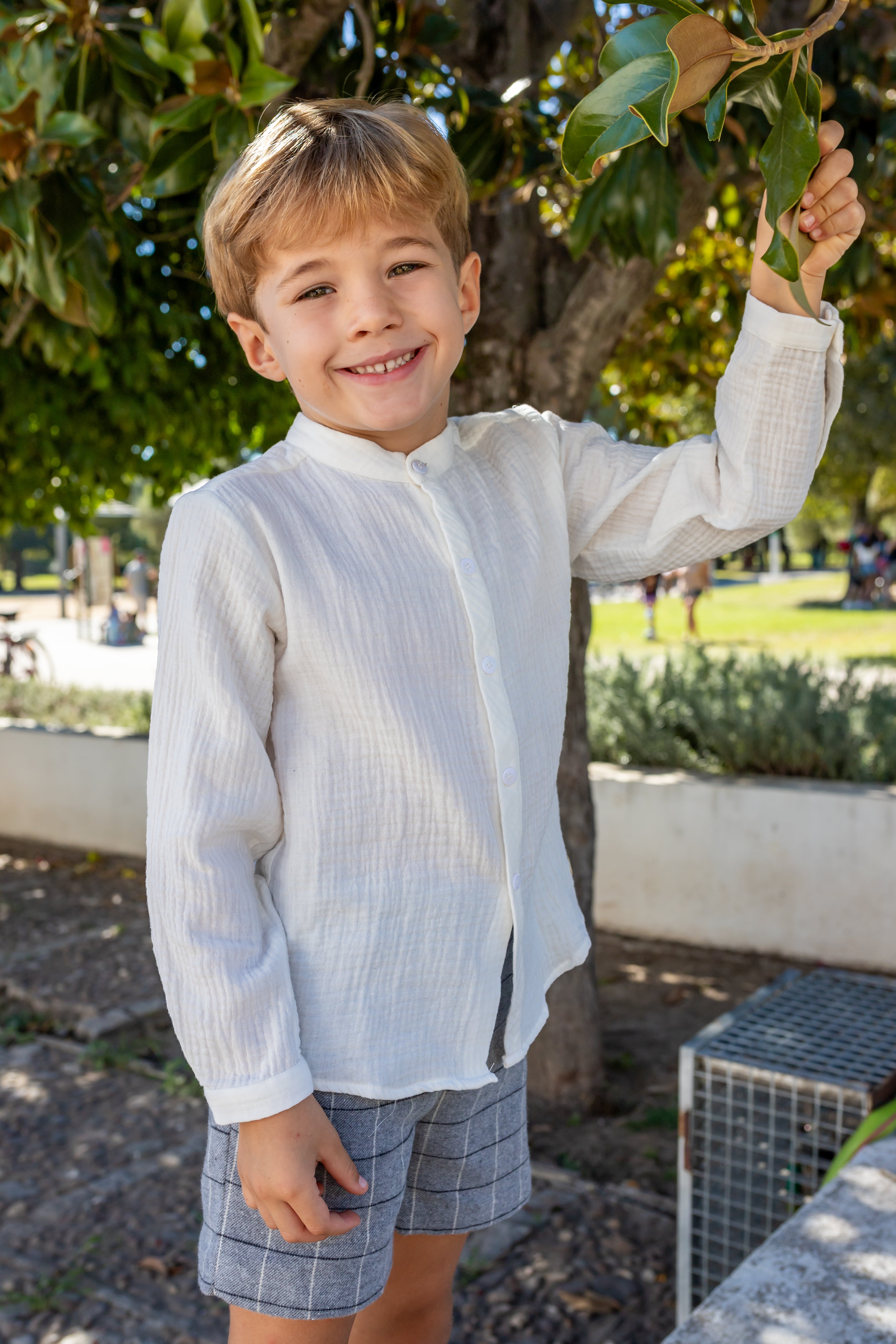 Conjunto de niño gris Cocote & Charanga Charanga