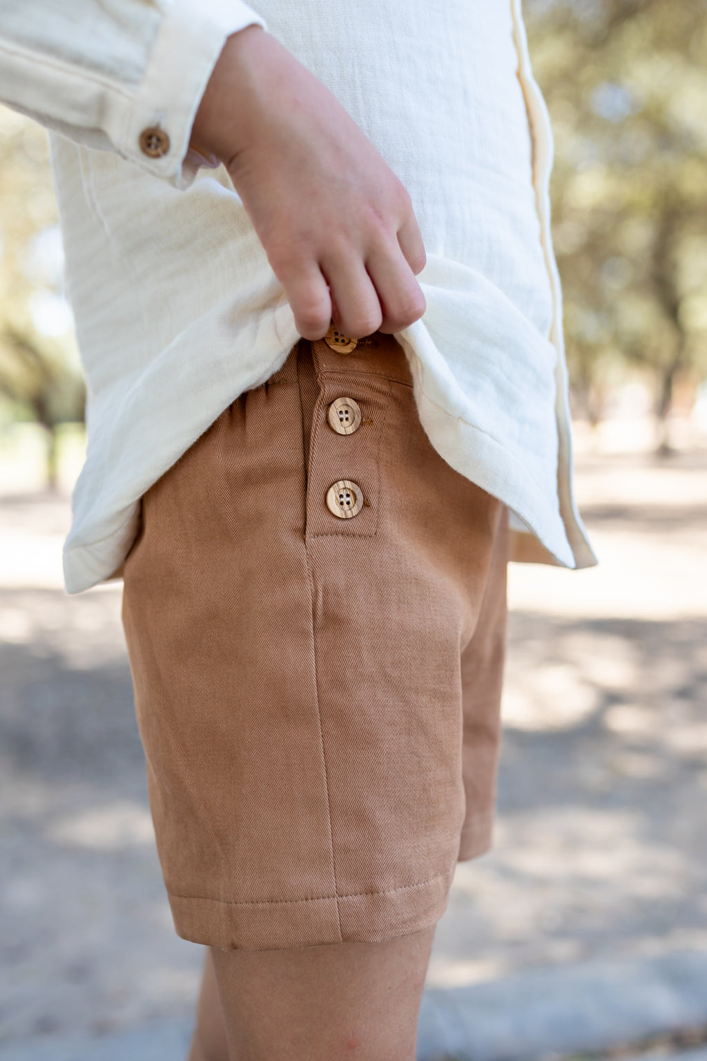 Bermuda de niño kaki Cocote & Charanga Charanga