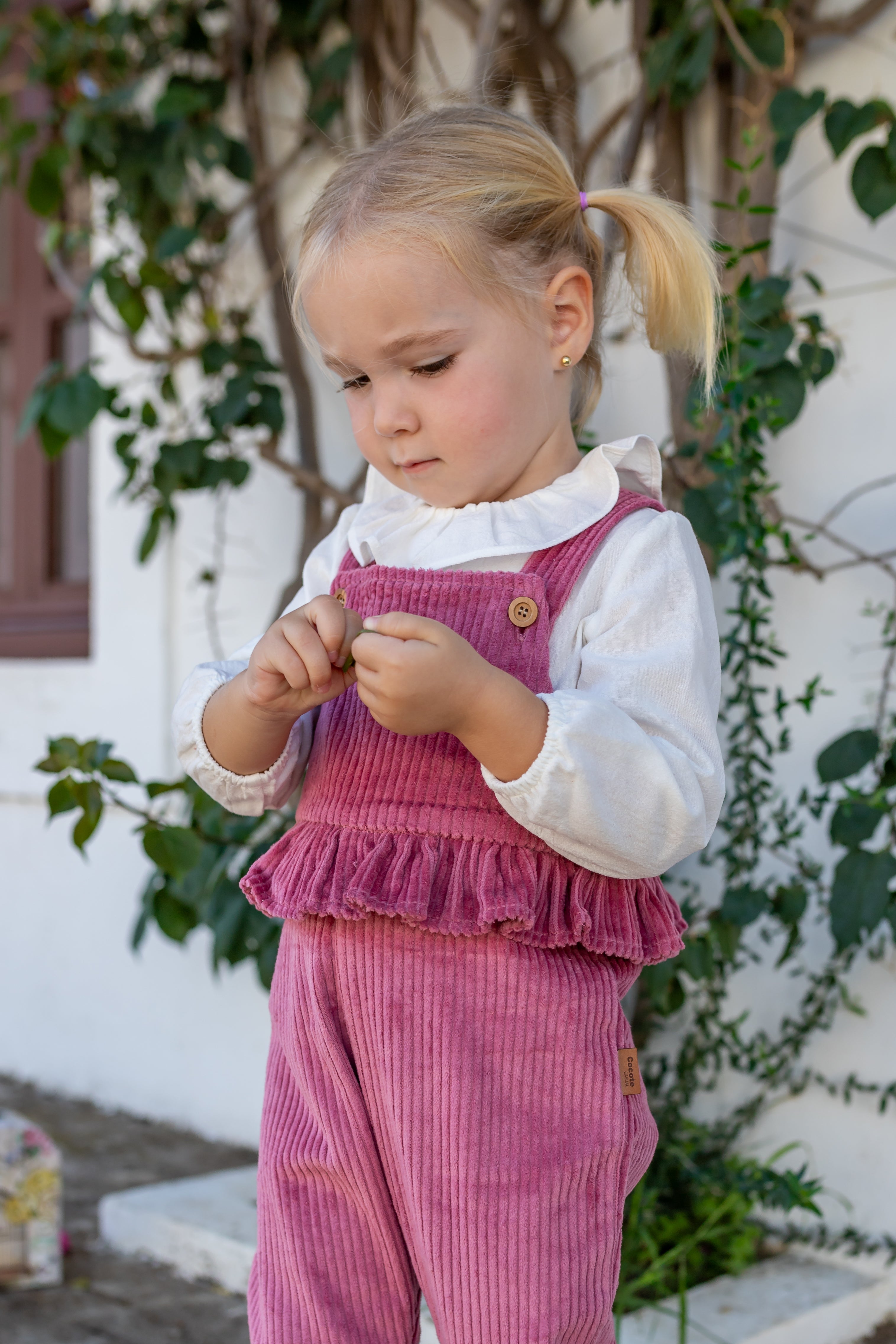Peto de bebé rosa Cocote & Charanga Charanga