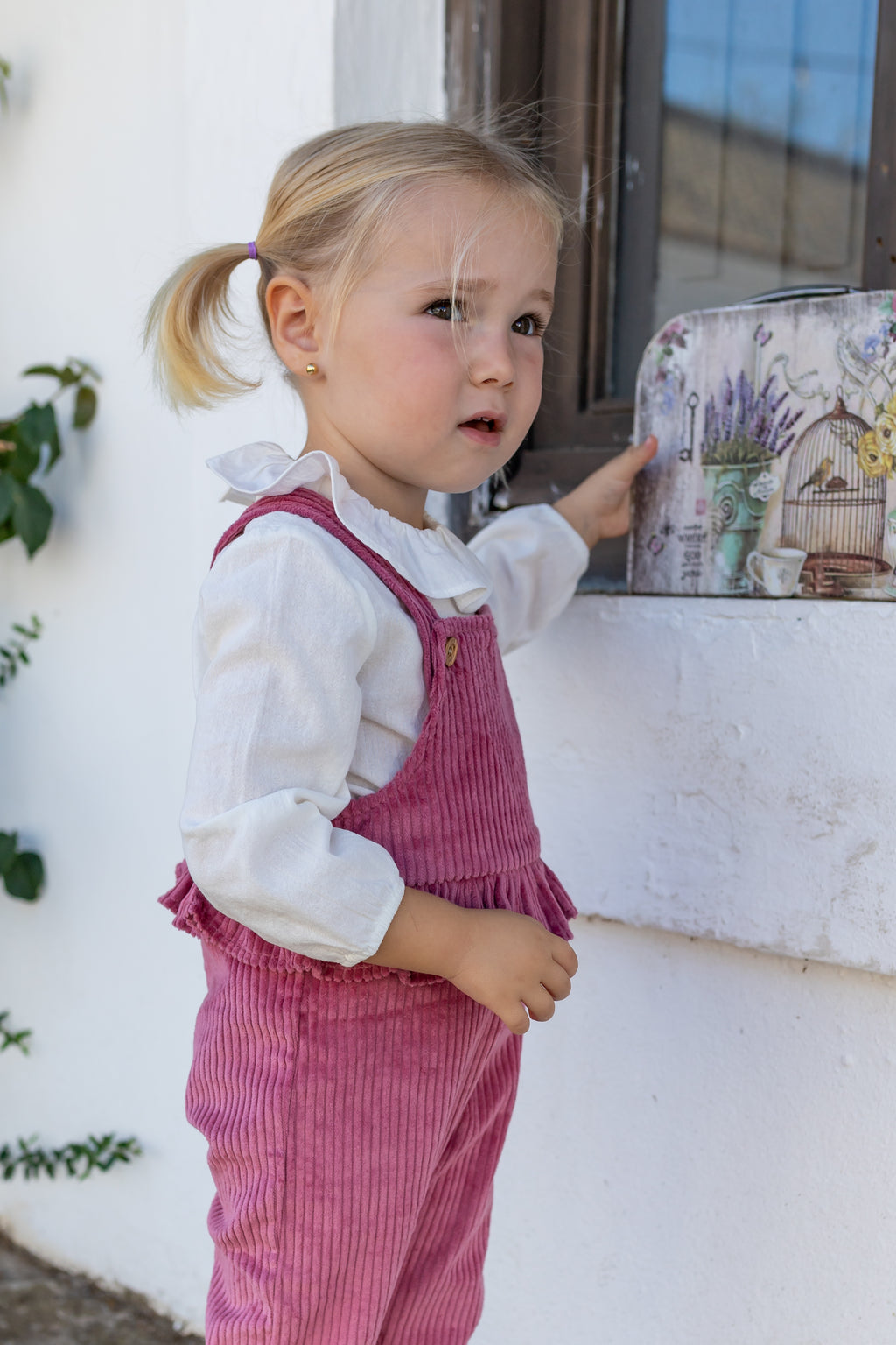 Peto de bebé rosa Cocote & Charanga Charanga
