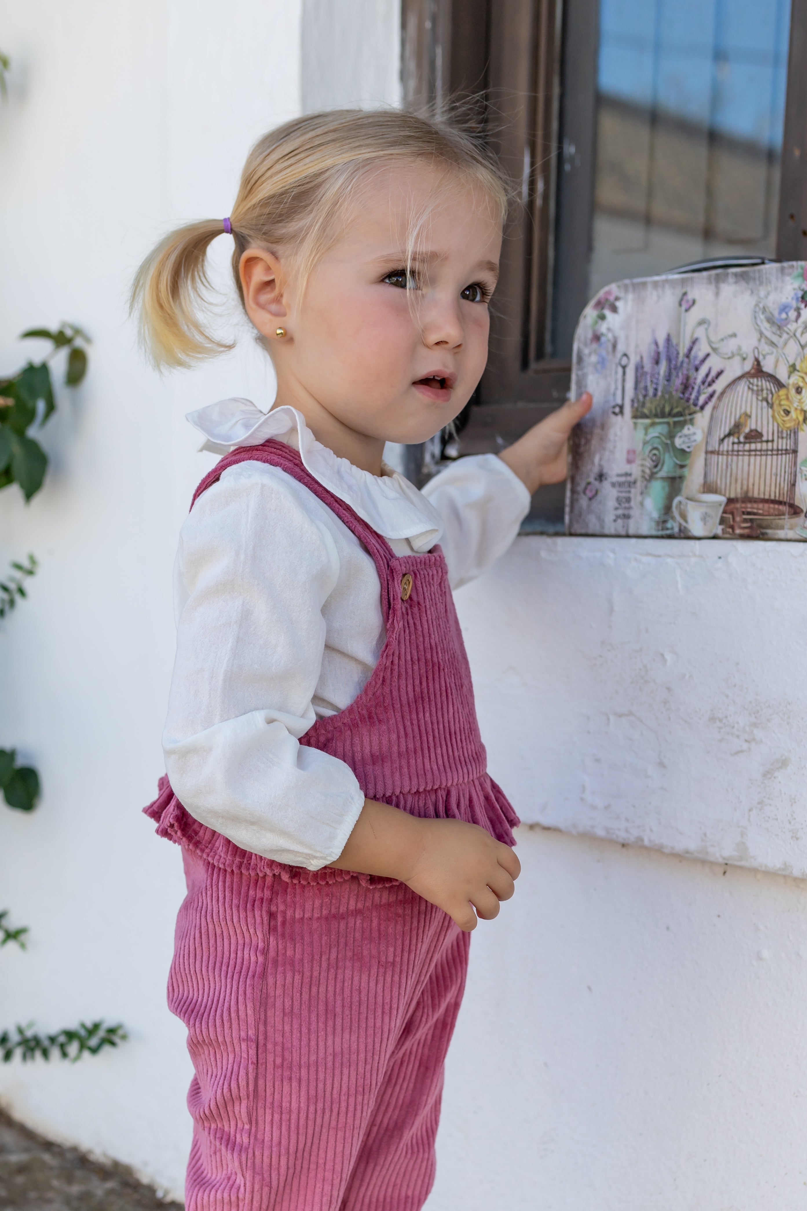 Peto de bebé rosa Cocote & Charanga Charanga