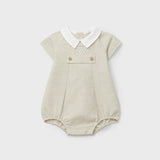 Ranita cuello beige recién nacido