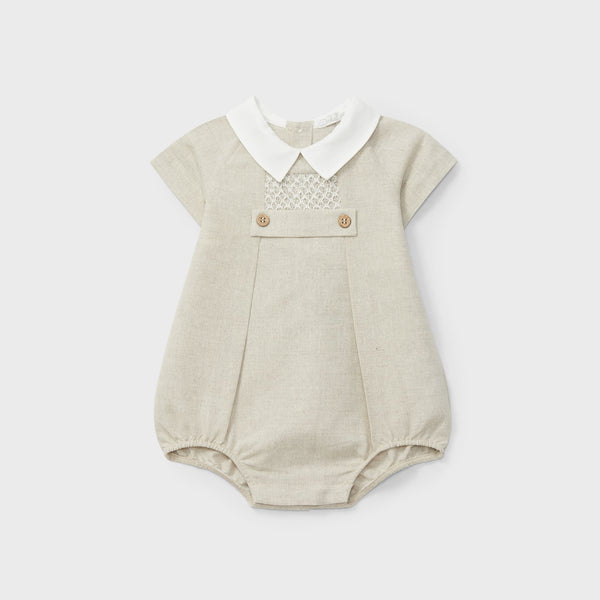 Ranita cuello beige recién nacido | Dr. Kid by Charanga