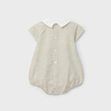 Ranita cuello beige recién nacido