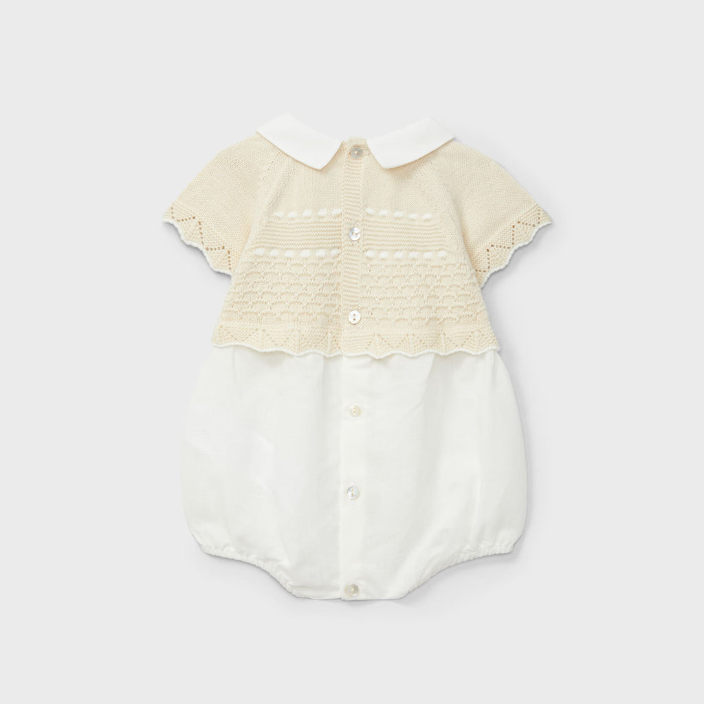 Ranita combinada beige recién nacida | Dr. Kid by Charanga