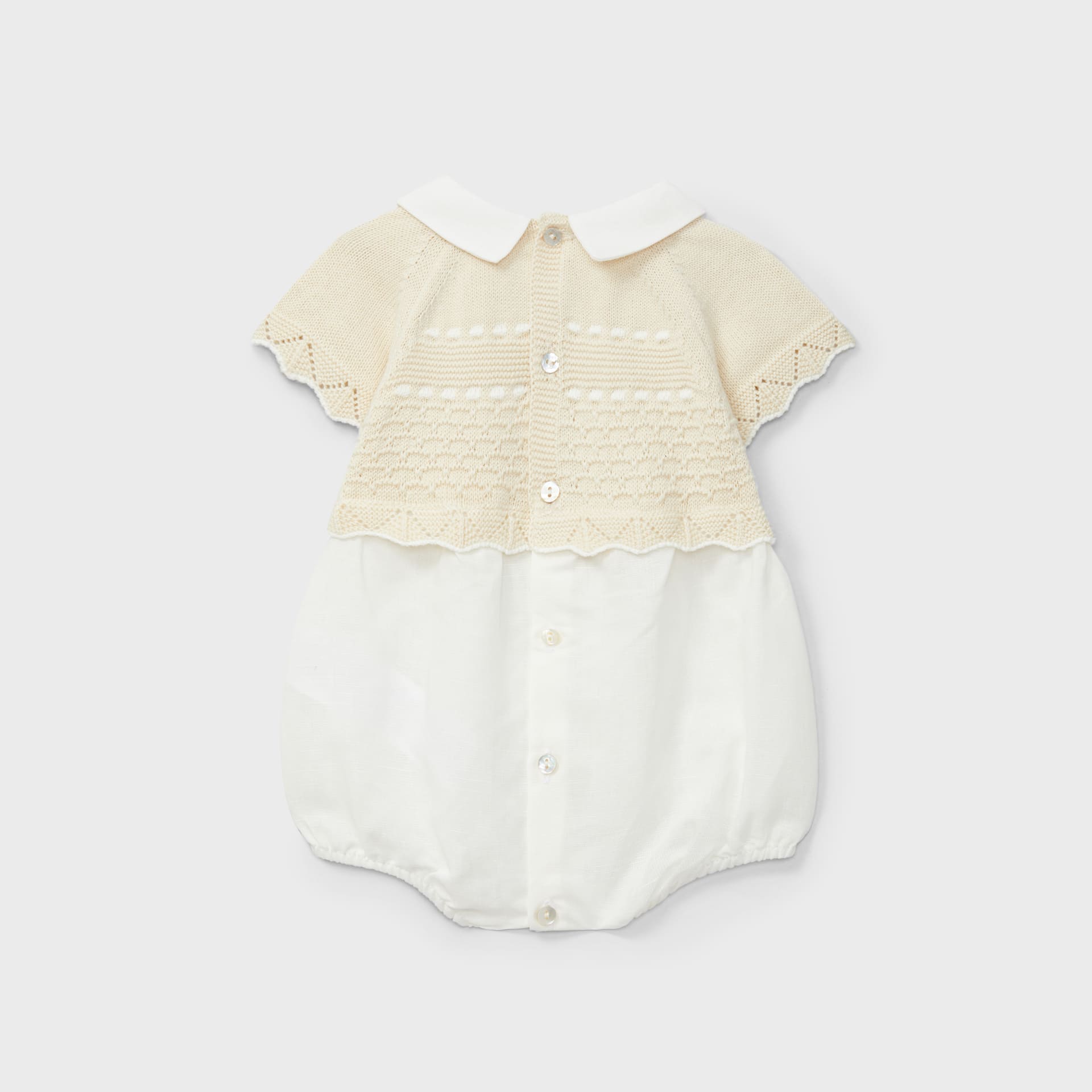 Ranita combinada beige recién nacida | Dr. Kid by Charanga