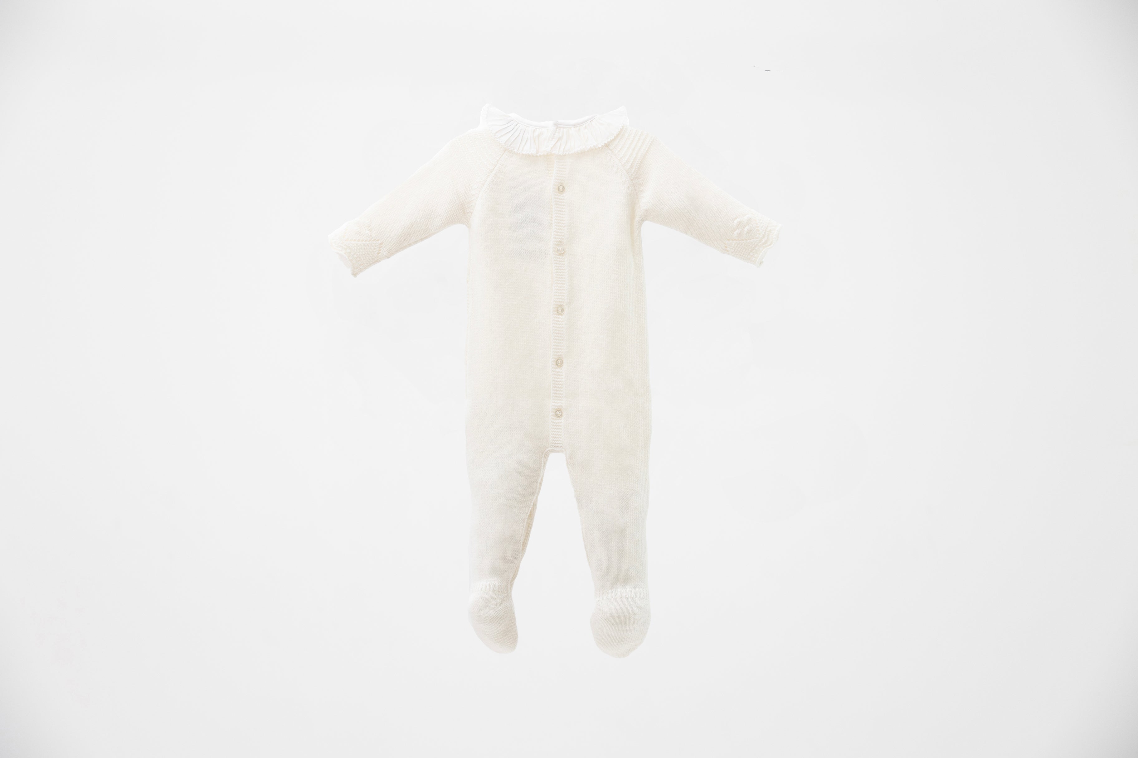 Pelele crudo de punto tricot recién nacido | Dr. Kid by Charanga