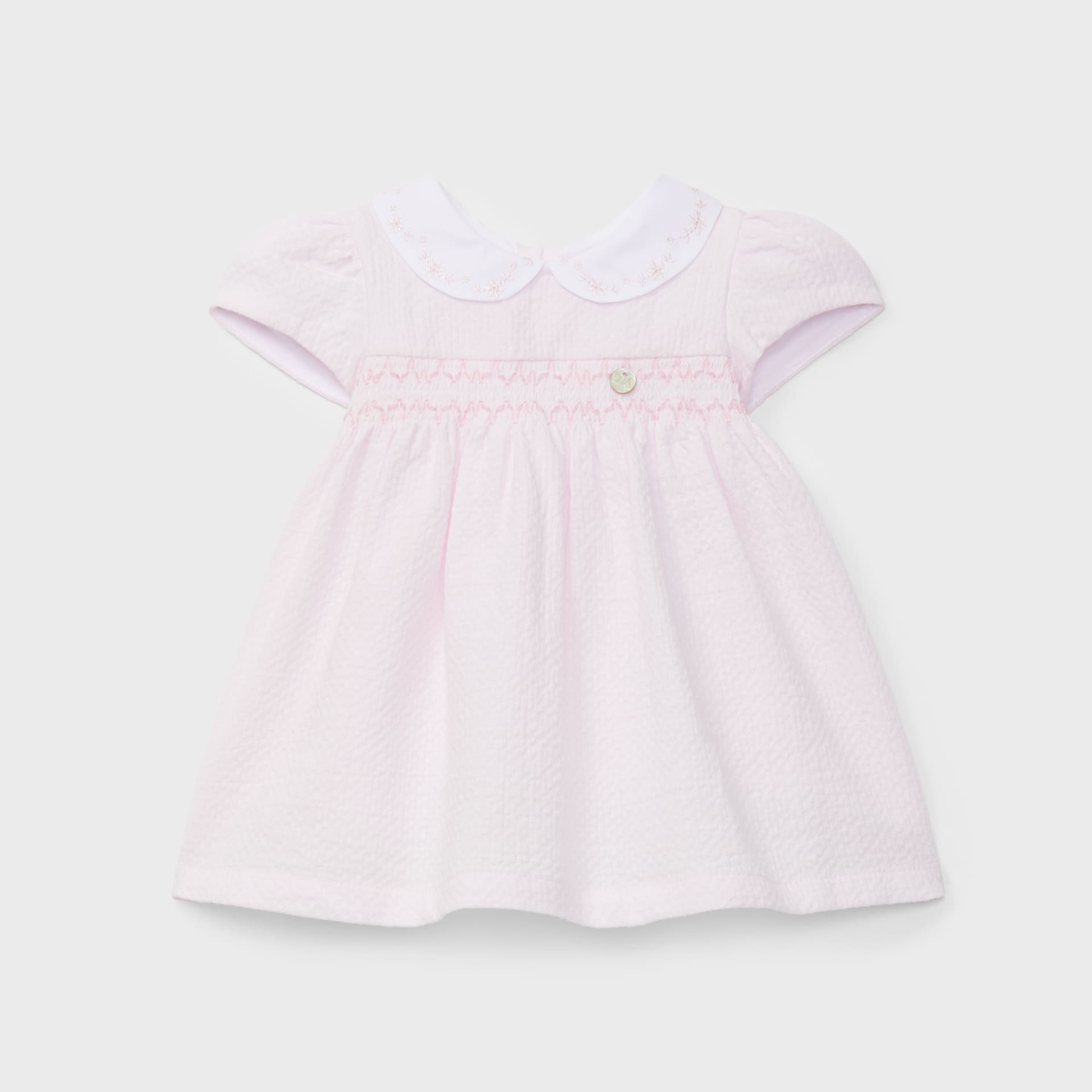 Vestido rosa tejido fantasía recién nacida | Dr. Kid by Charanga