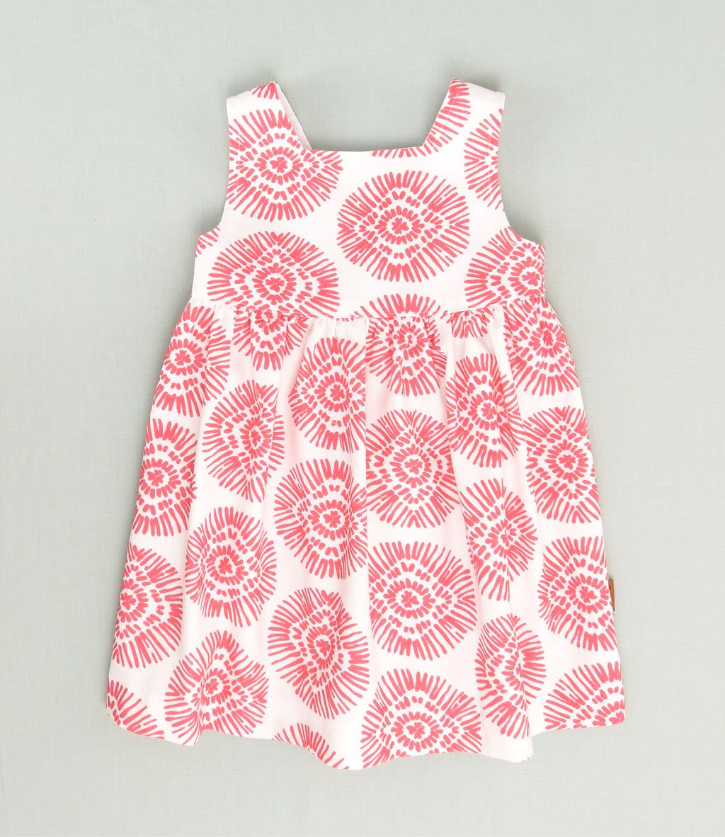 Vestido boho fresa niña