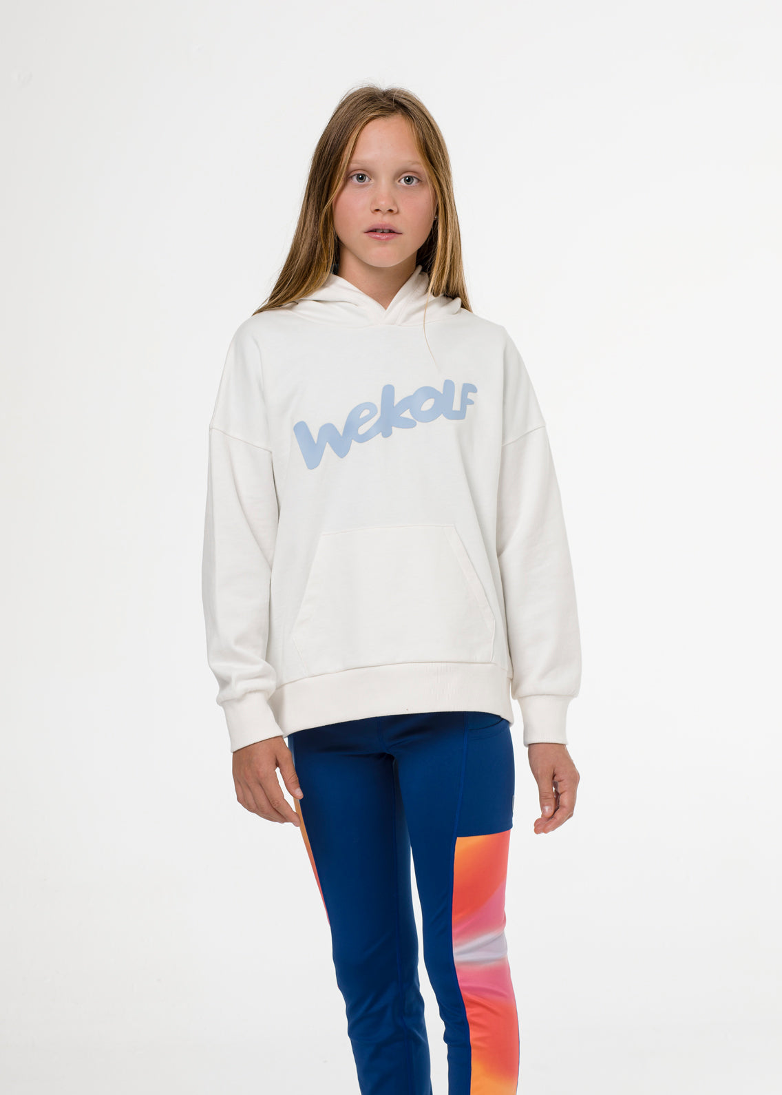 Hoodie blanca Wekolf