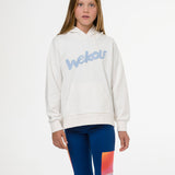 Hoodie blanca Wekolf