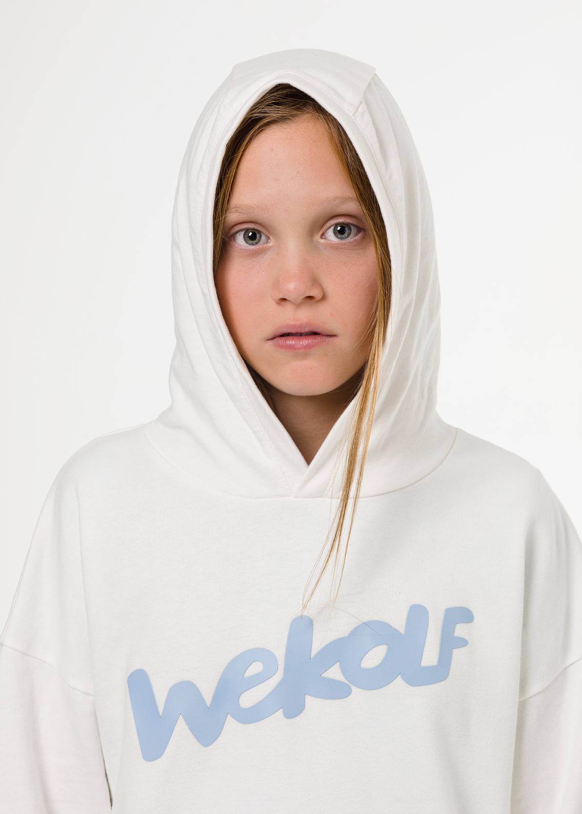 Hoodie blanca Wekolf