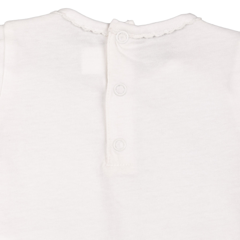 Body de bebé color blanco VERANO/Outlet