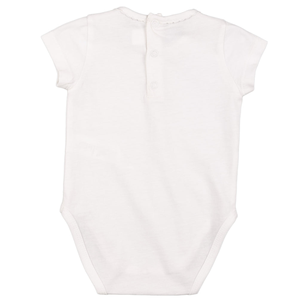 Body de bebé color blanco VERANO/Outlet