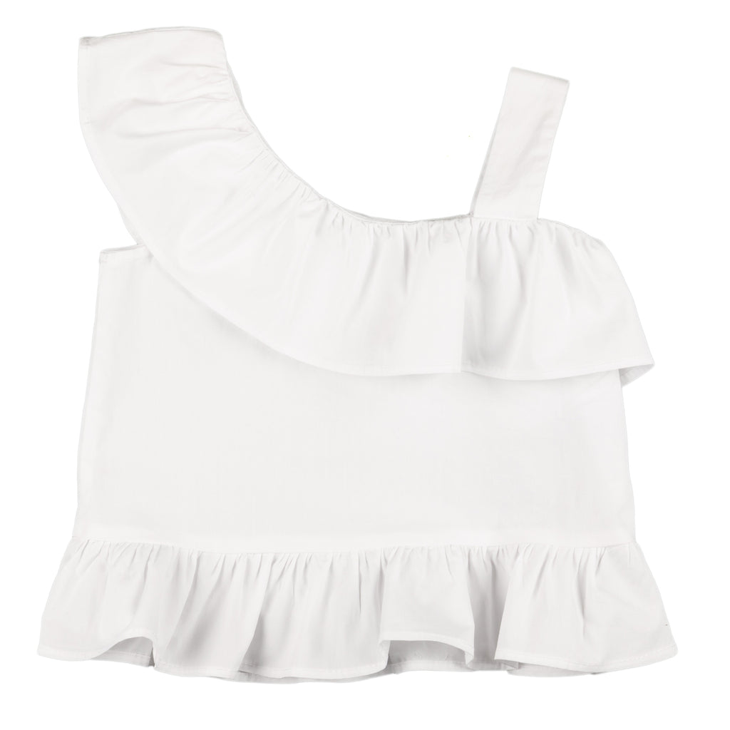 Blusa de niña blanco VERANO/Outlet