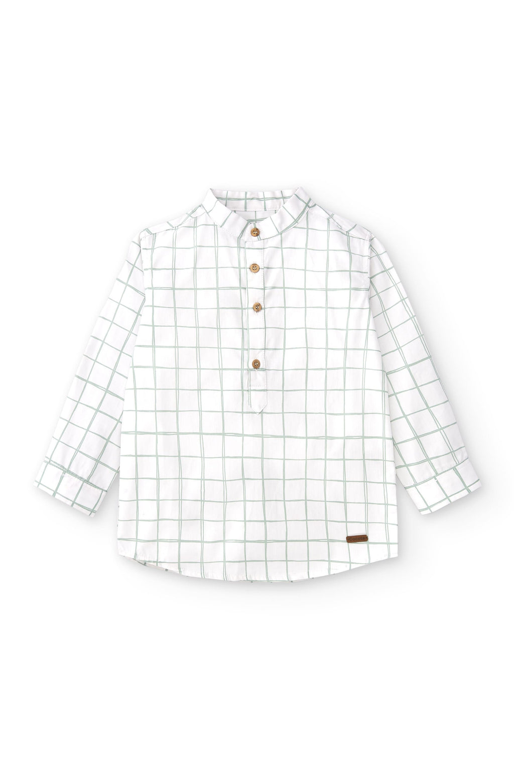Camisa de niño verde Cocote & Charanga