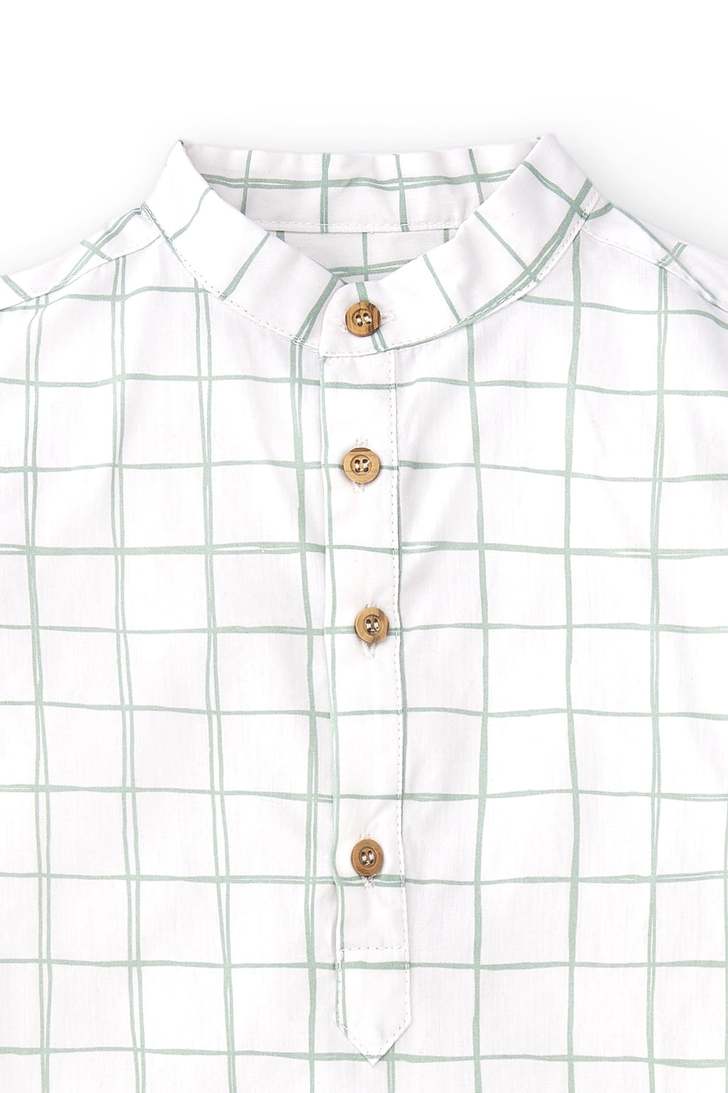 Camisa de niño verde Cocote & Charanga